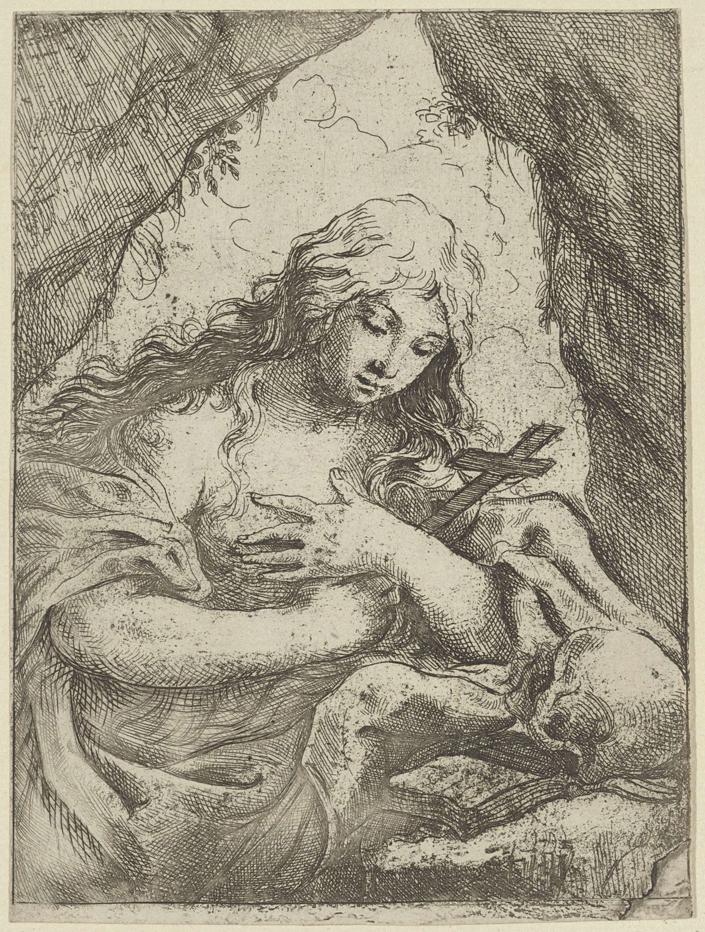 Boetvaardige Maria Magdalena by Lorenzo Loli