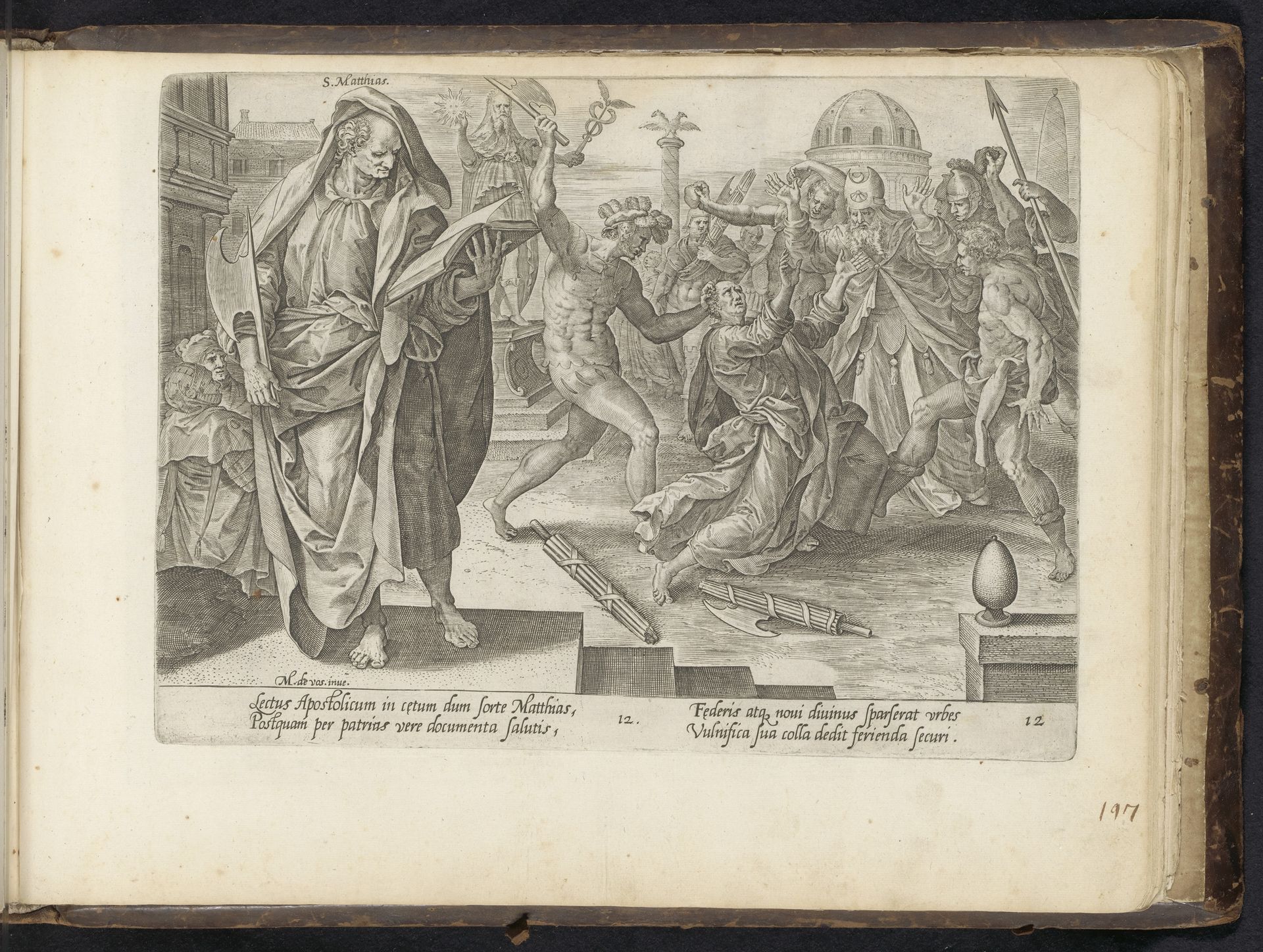 Martelaarschap van Mattias by Anonymous