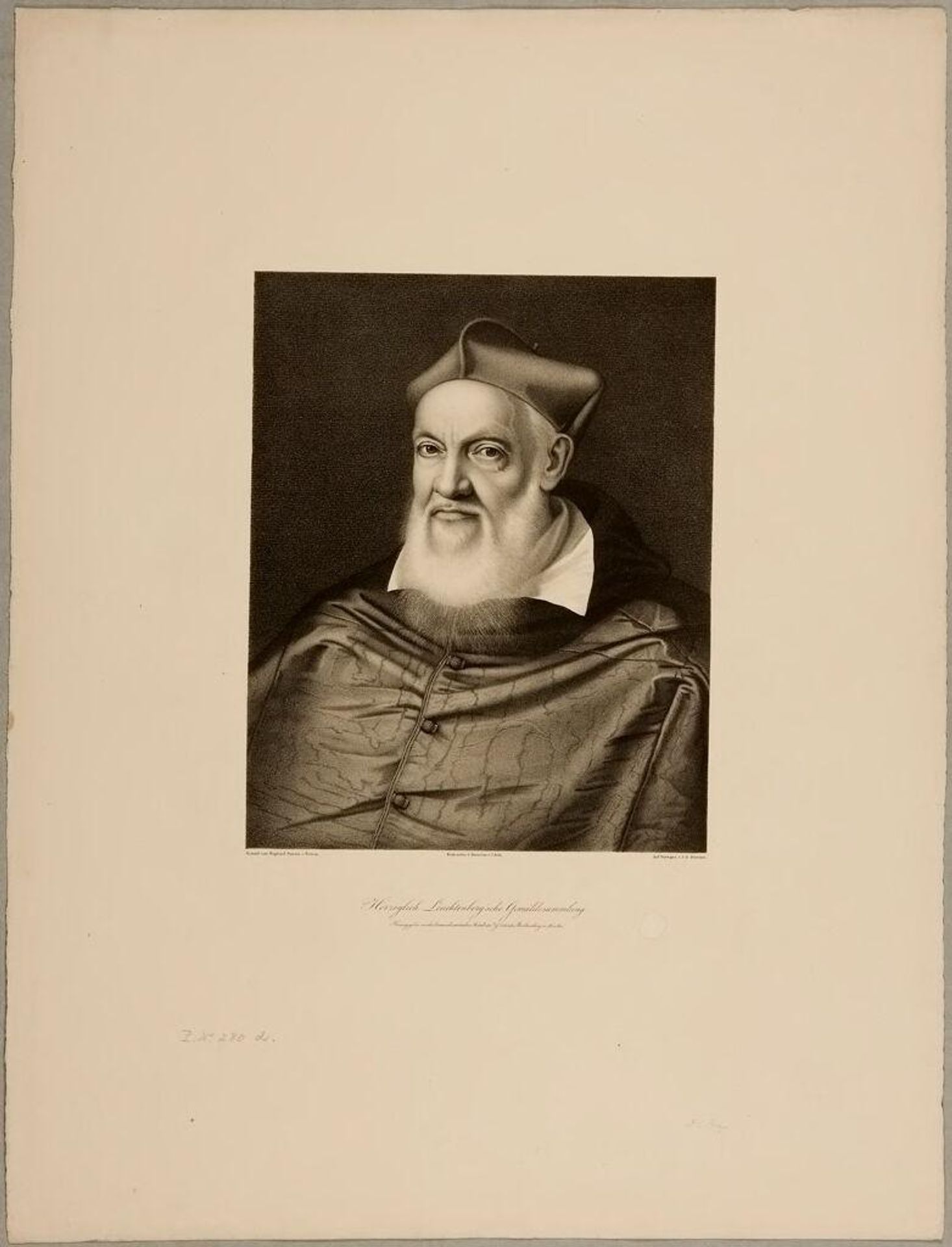 A Cardinal by Johann Georg Schreiner