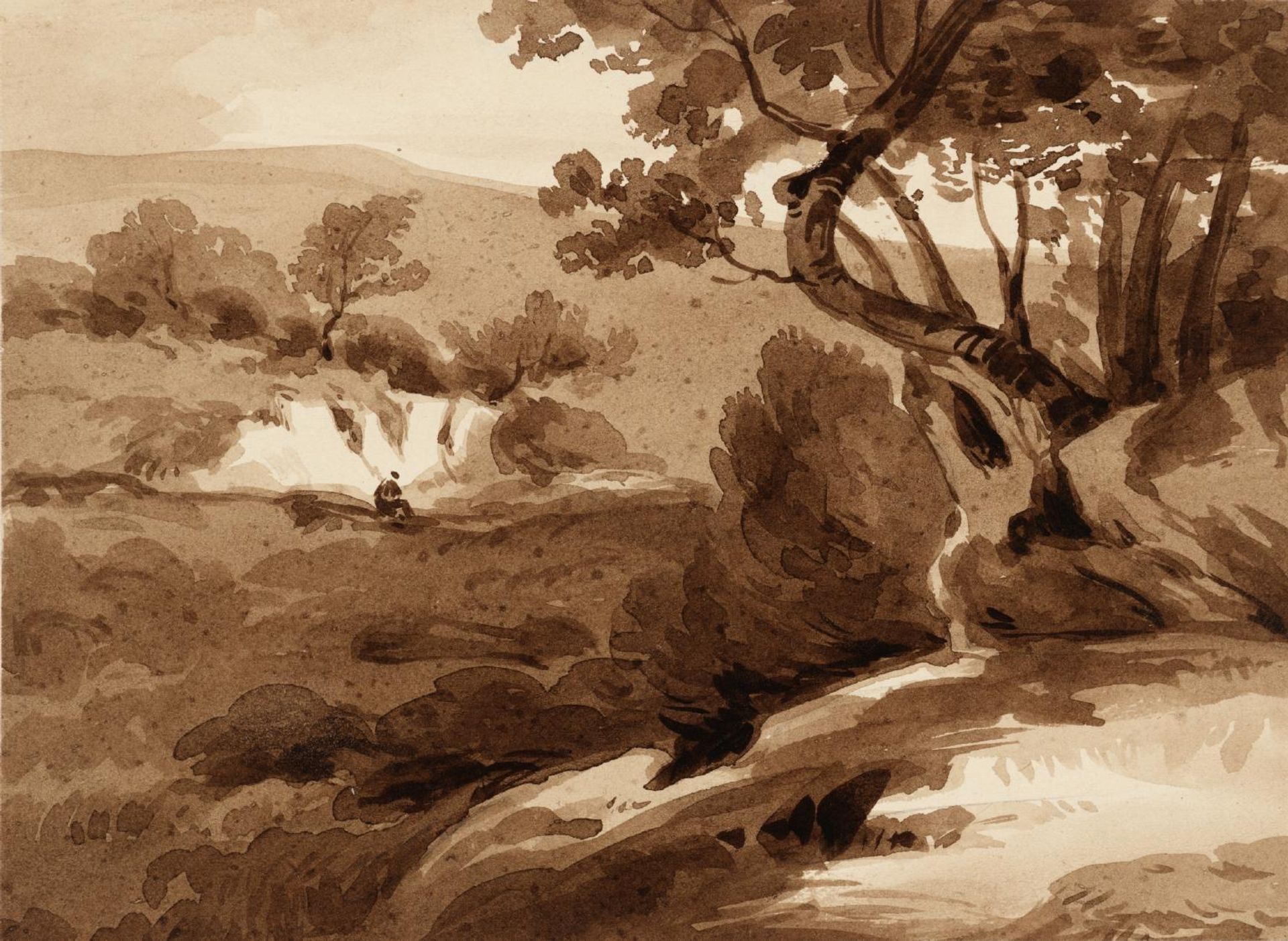 Landscape by David Cox