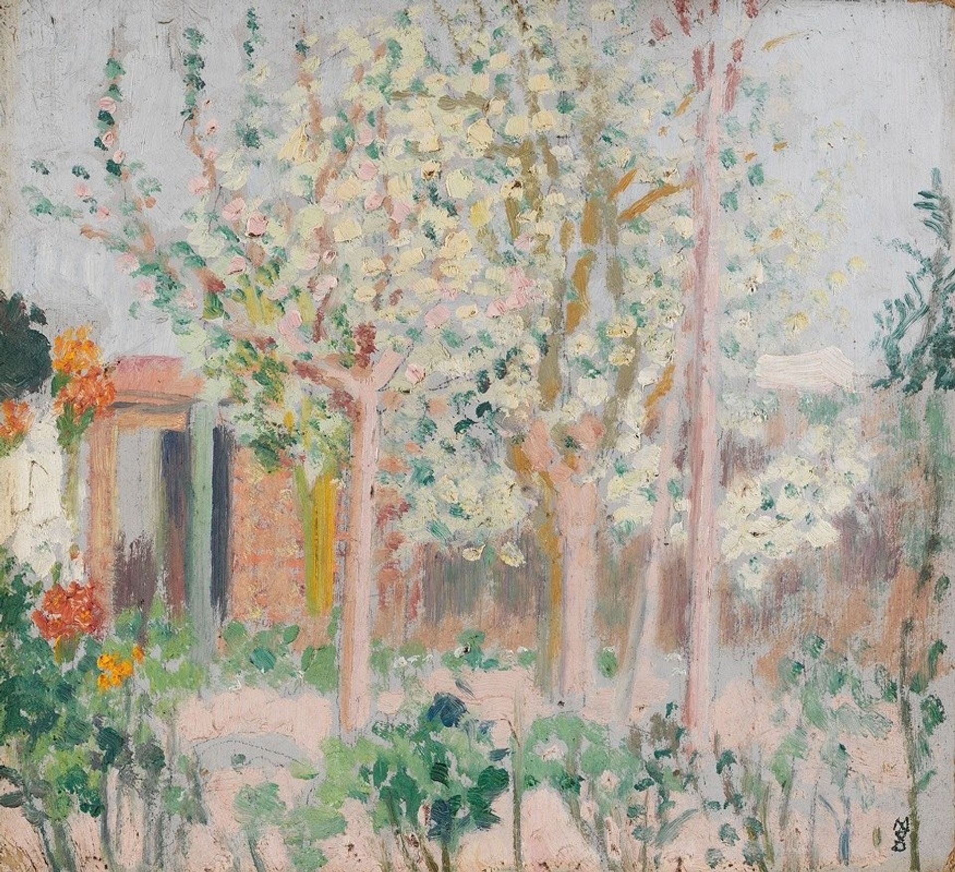 Bouquet d’arbres en fleurs by Maurice Denis