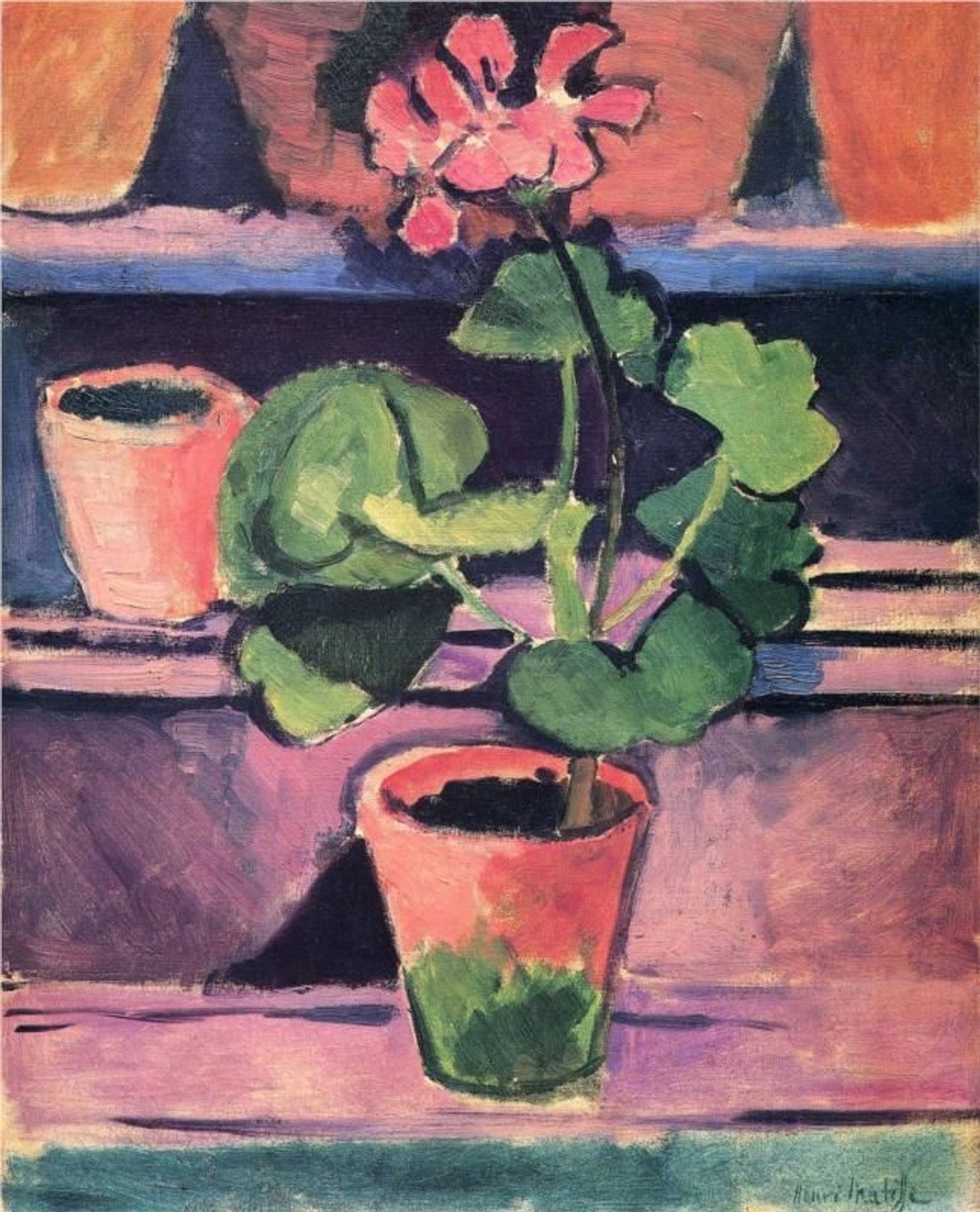 Pot of Geraniums by Henri Matisse