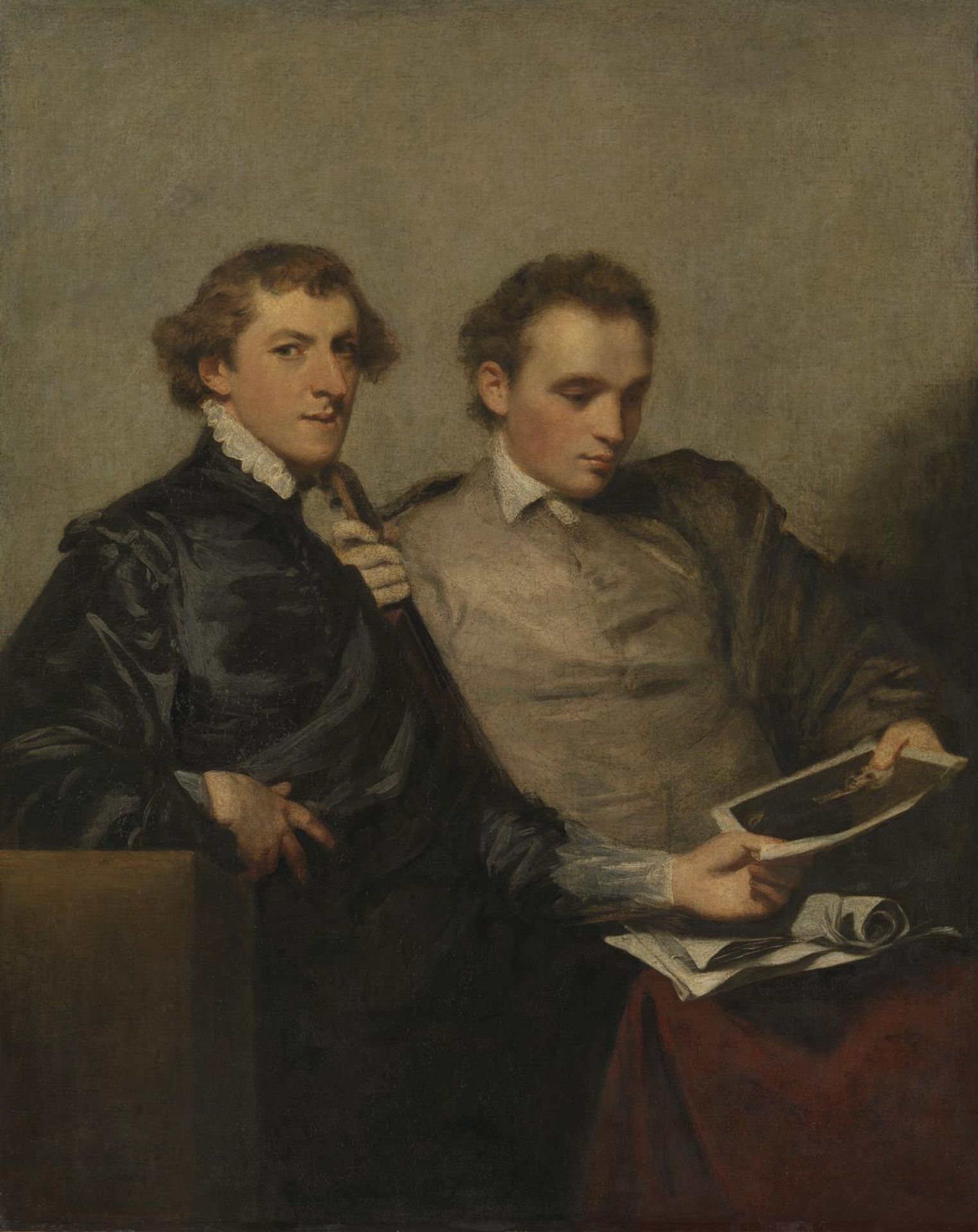 Mr Huddesford and Mr Bampfylde by  Sir Joshua Reynolds