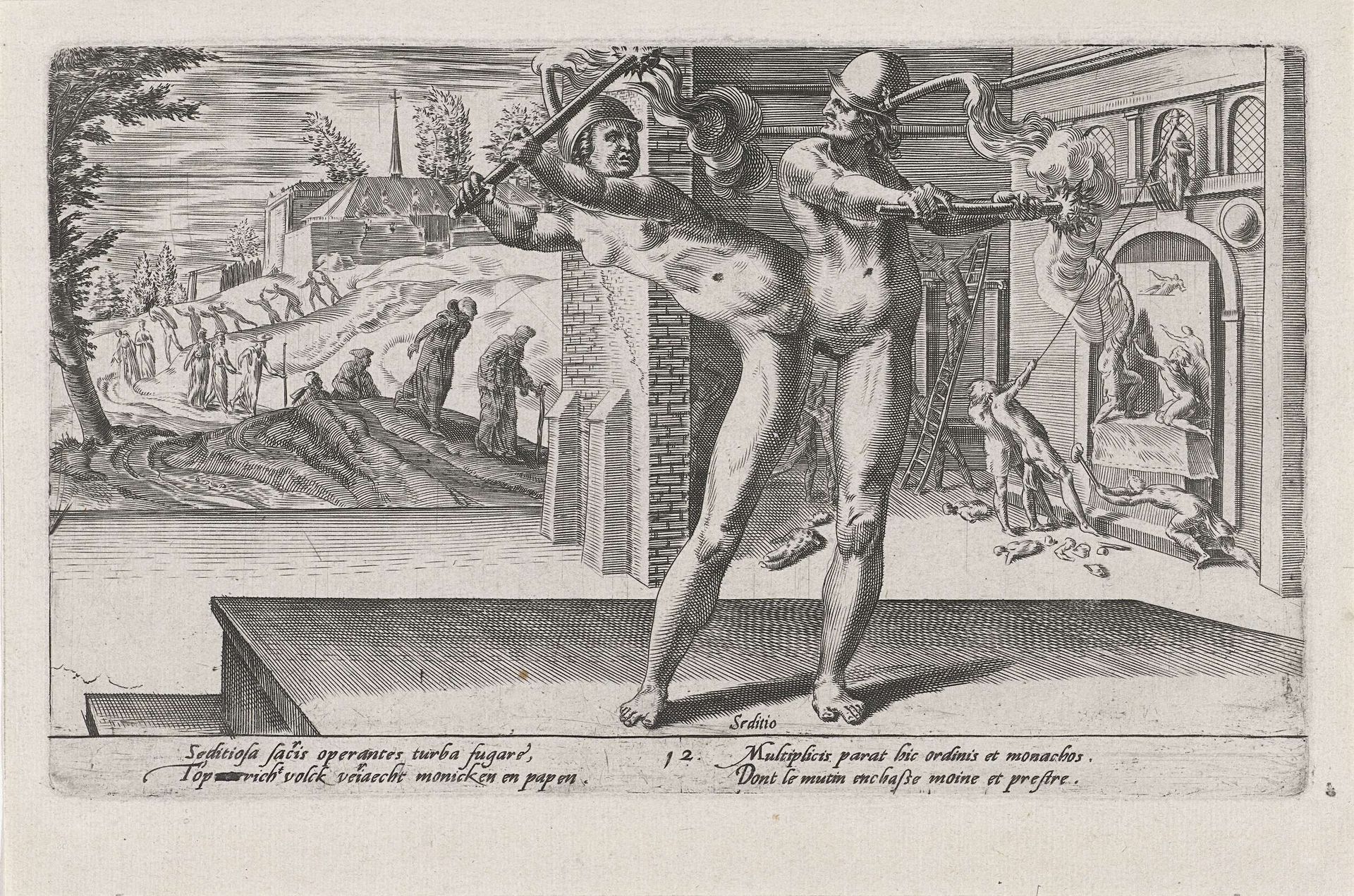 Seditio (Rebellion), or the Separation of the Netherlands by Dirck Volckertsz Coornhert