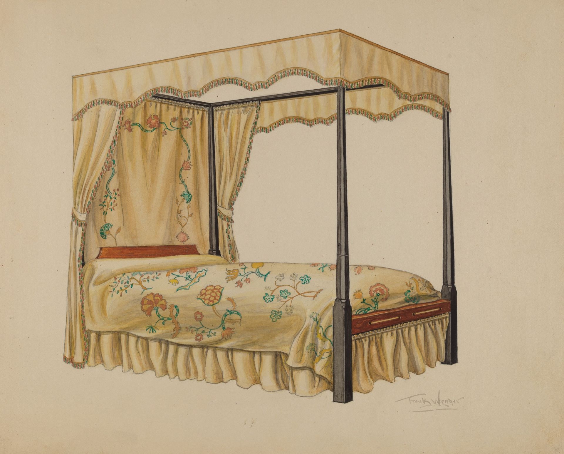 Bedstead by Frank Wenger