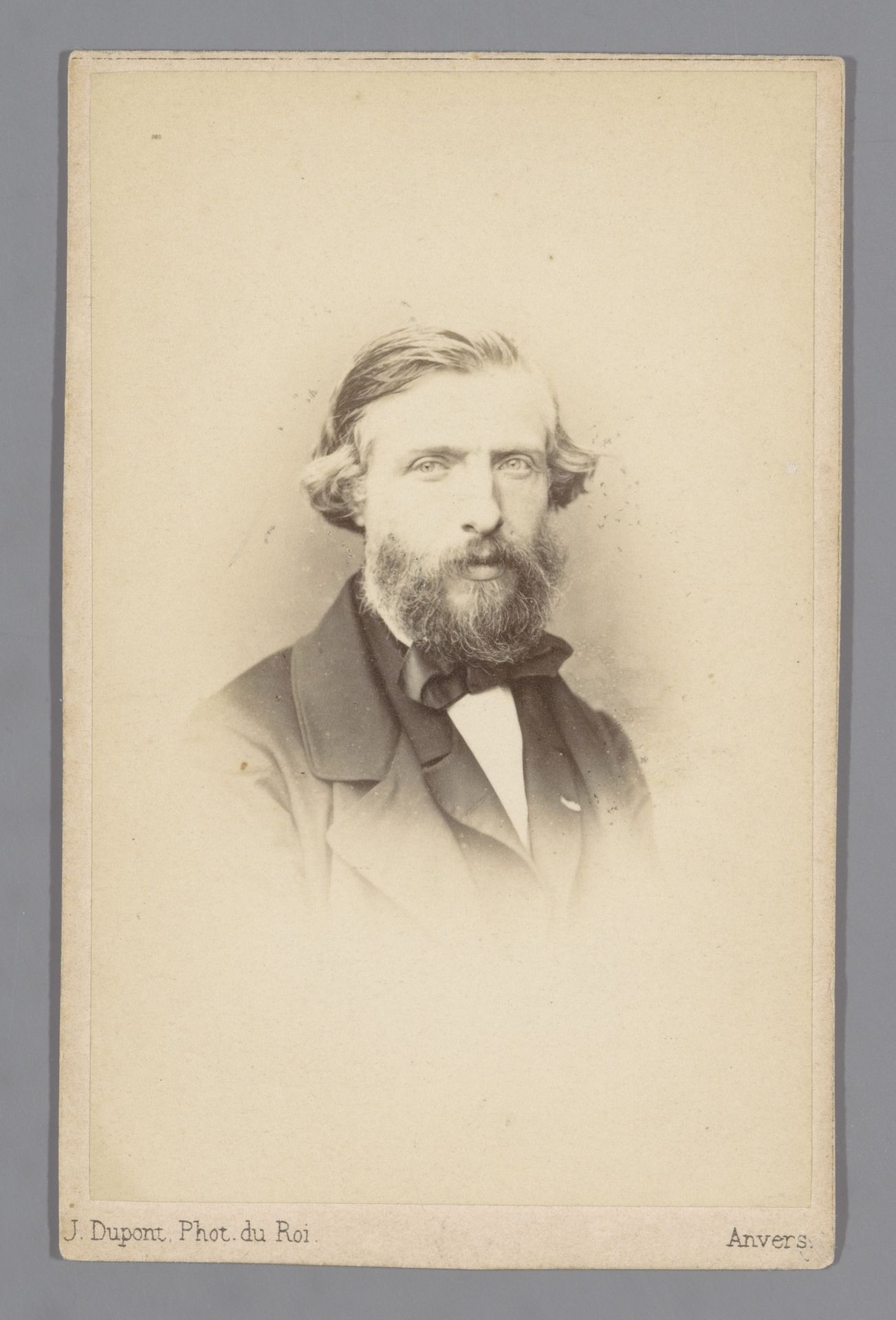 Portret van de schilder Joseph Laurent Dyckmans by Joseph Dupont
