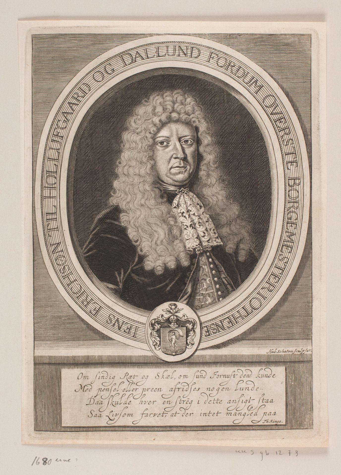 Borgmester Jens Eriksen by Hubert Schaten