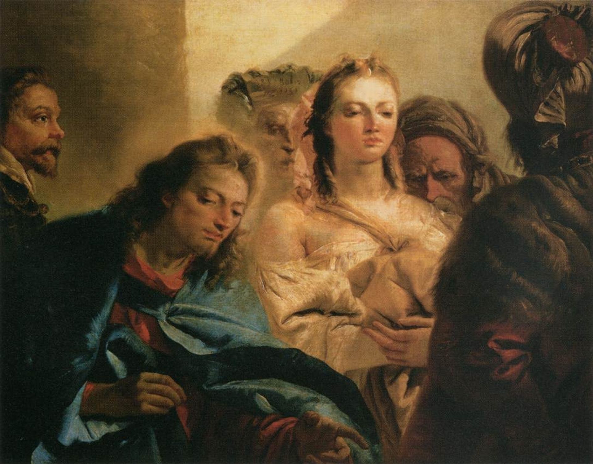 Christ and the Adulteress by Giovanni Domenico Tiepolo