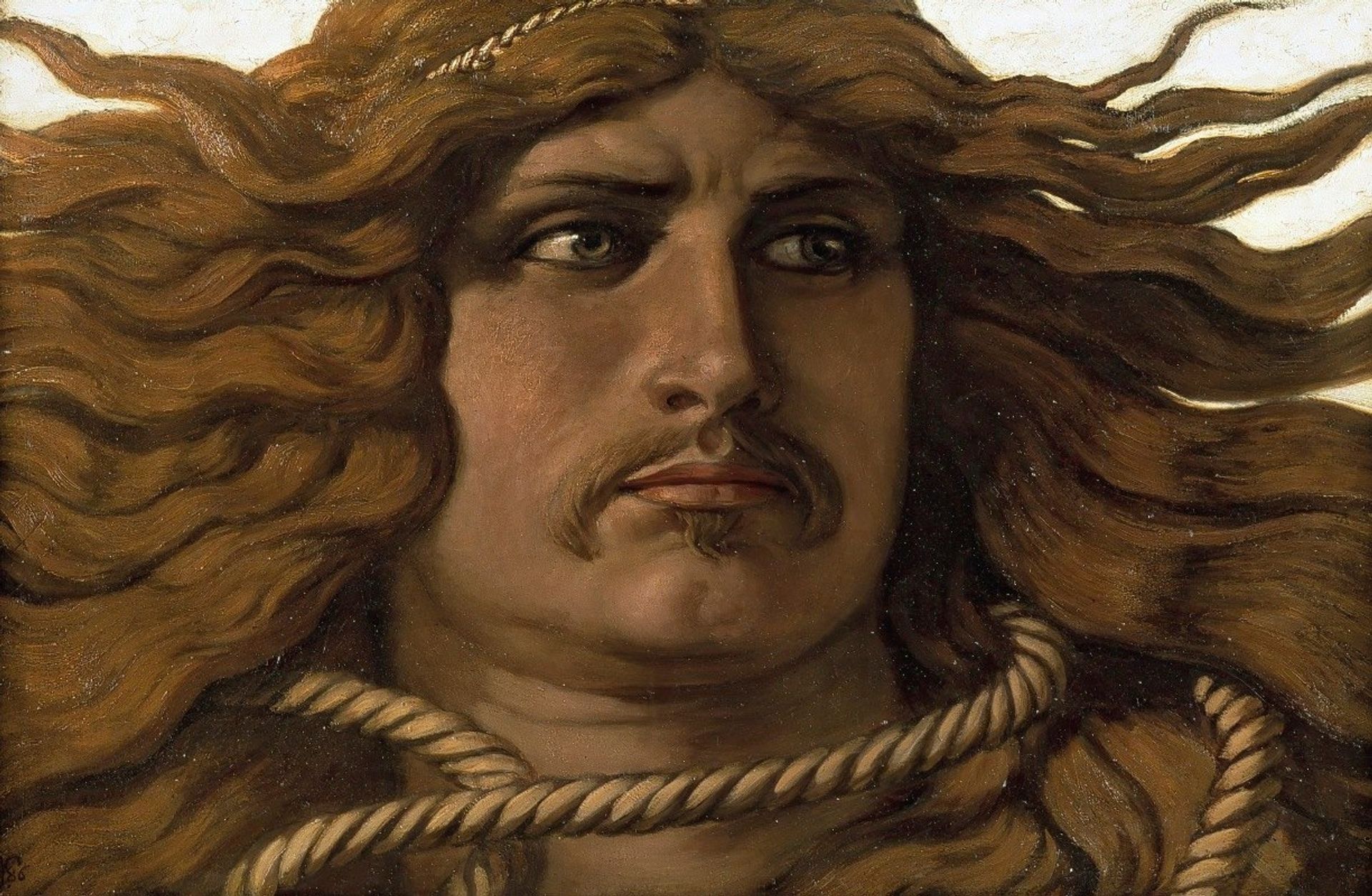 Samson by Elihu Vedder