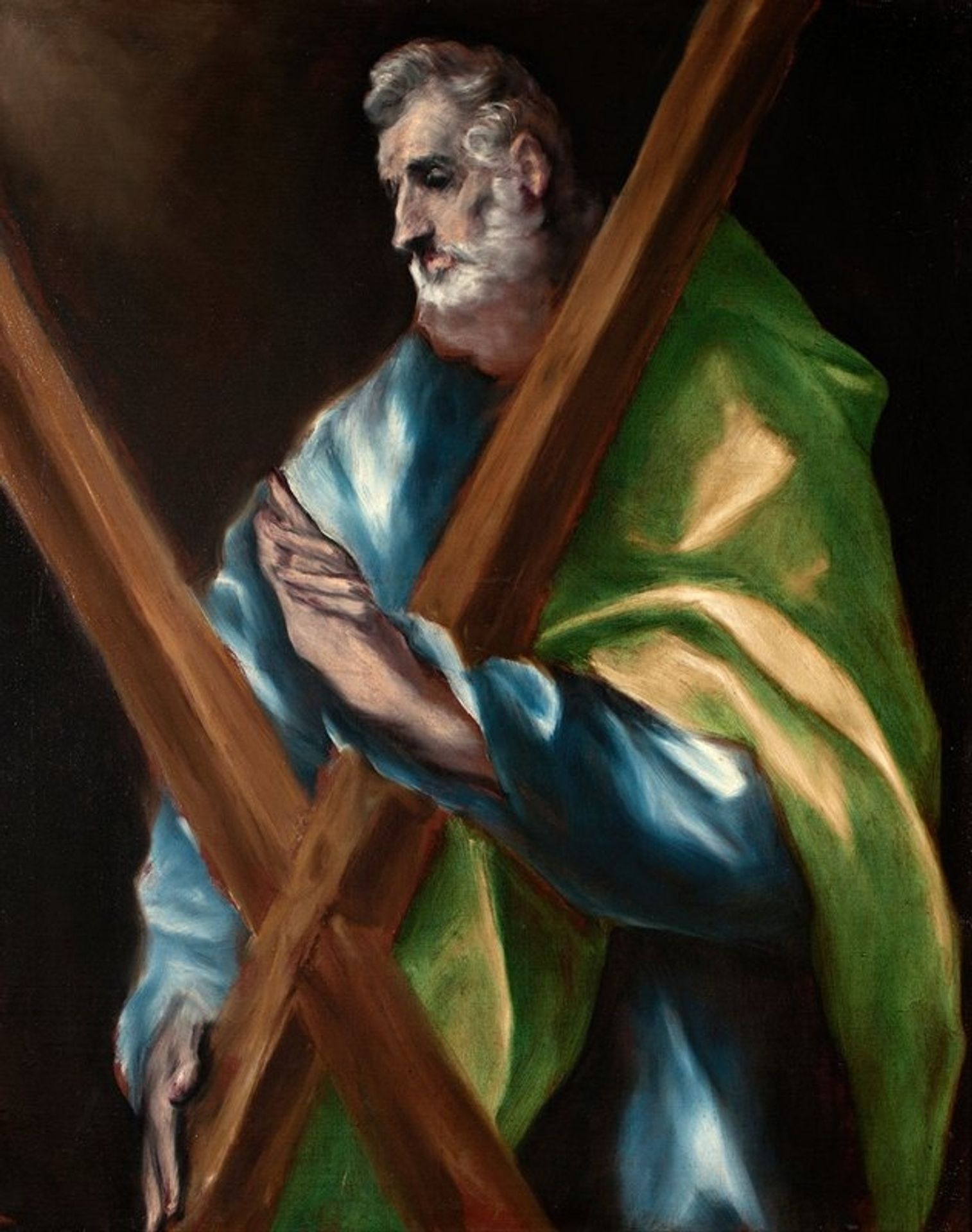 Saint Andrew by El Greco (Domenikos Theotokopoulos)