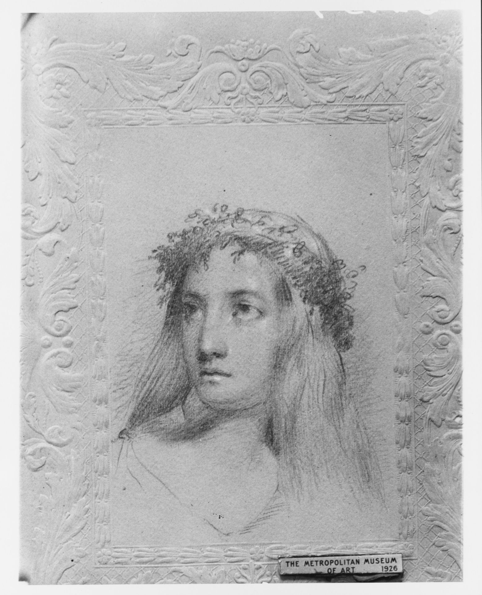 Ophelia (from McGuire Scrapbook) by Cephas Giovanni Thompson