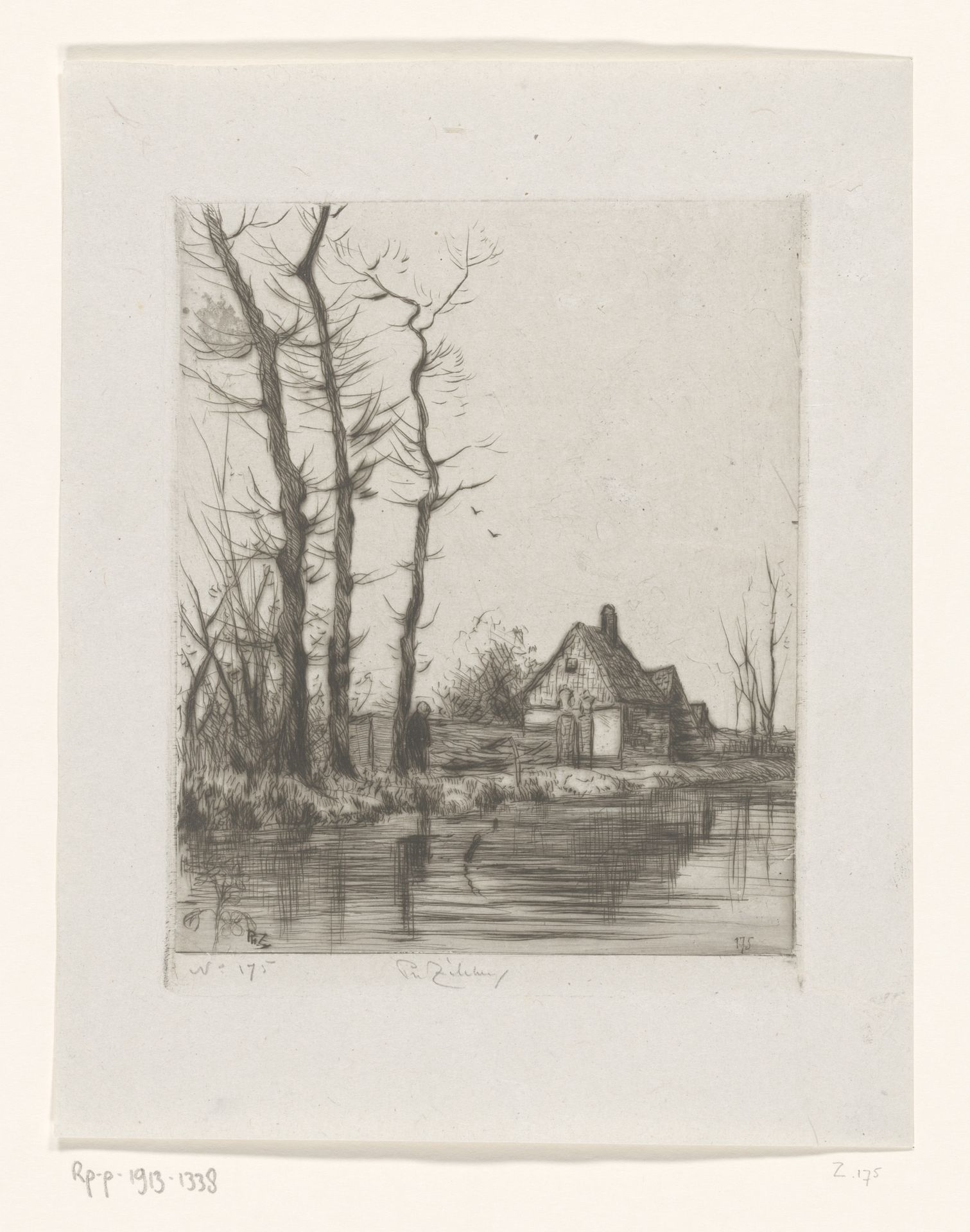 Boerderij aan het water by Philip Zilcken