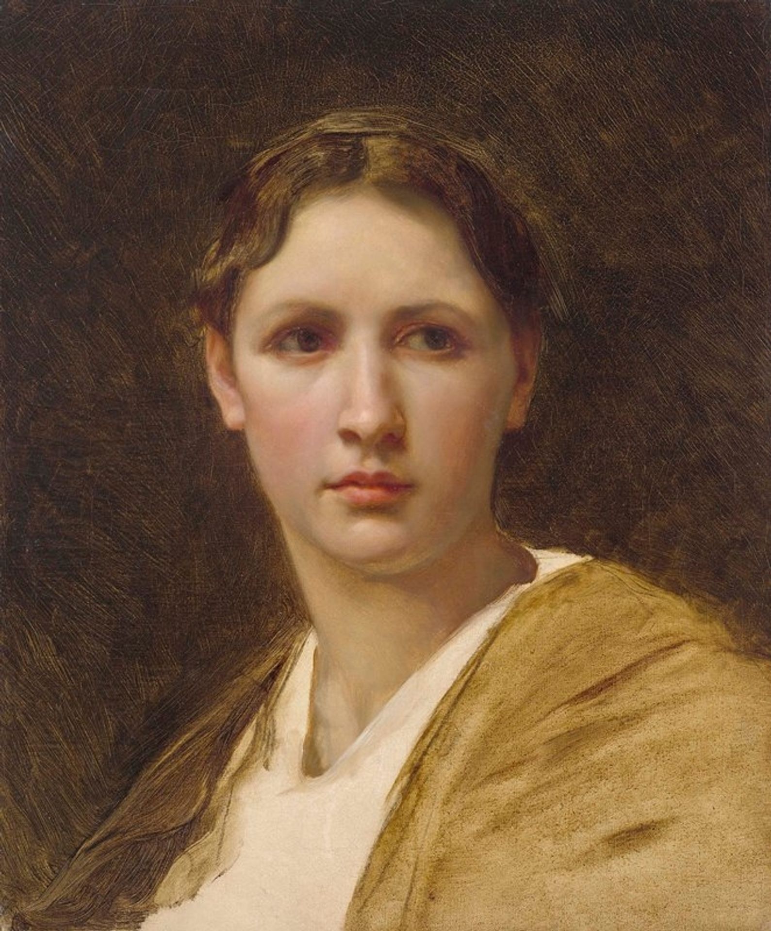 Étude de la tête by William Bouguereau