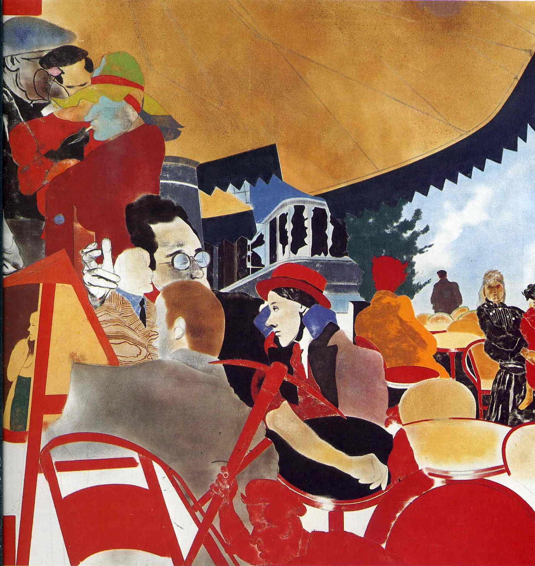 The Autumn of Central Paris by R. B. Kitaj