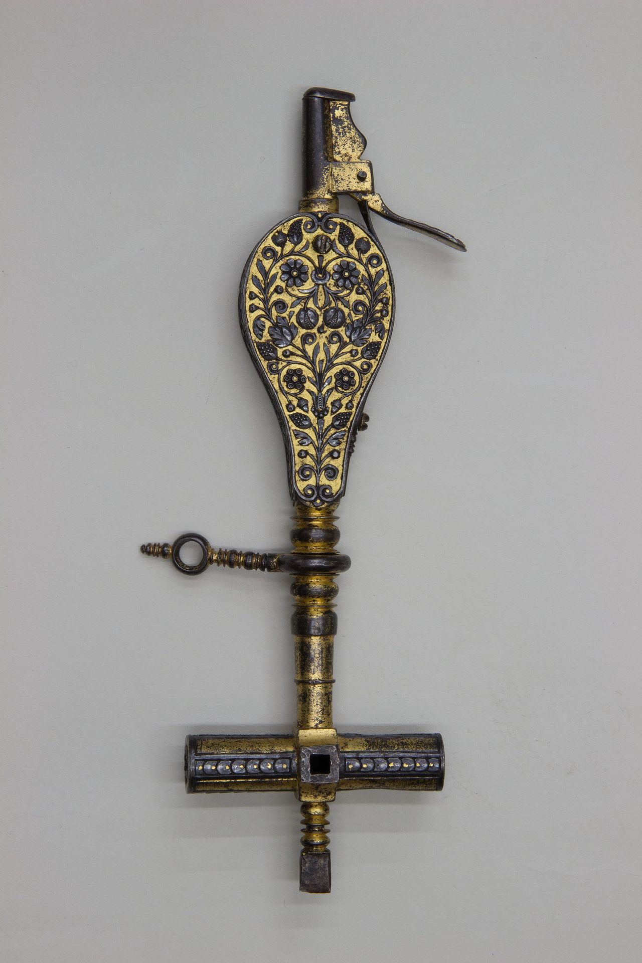 Wheellock Spanner with Priming Flask and Screwdriver by Daniel Sadeler