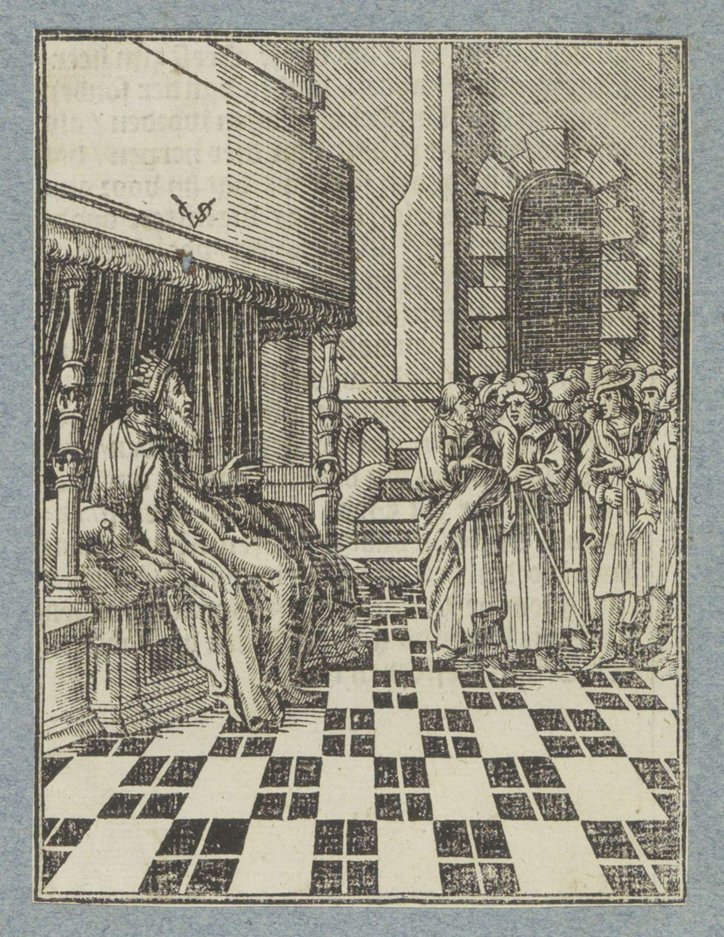 Laatste woorden van koning David by Christoffel van (II) Sichem