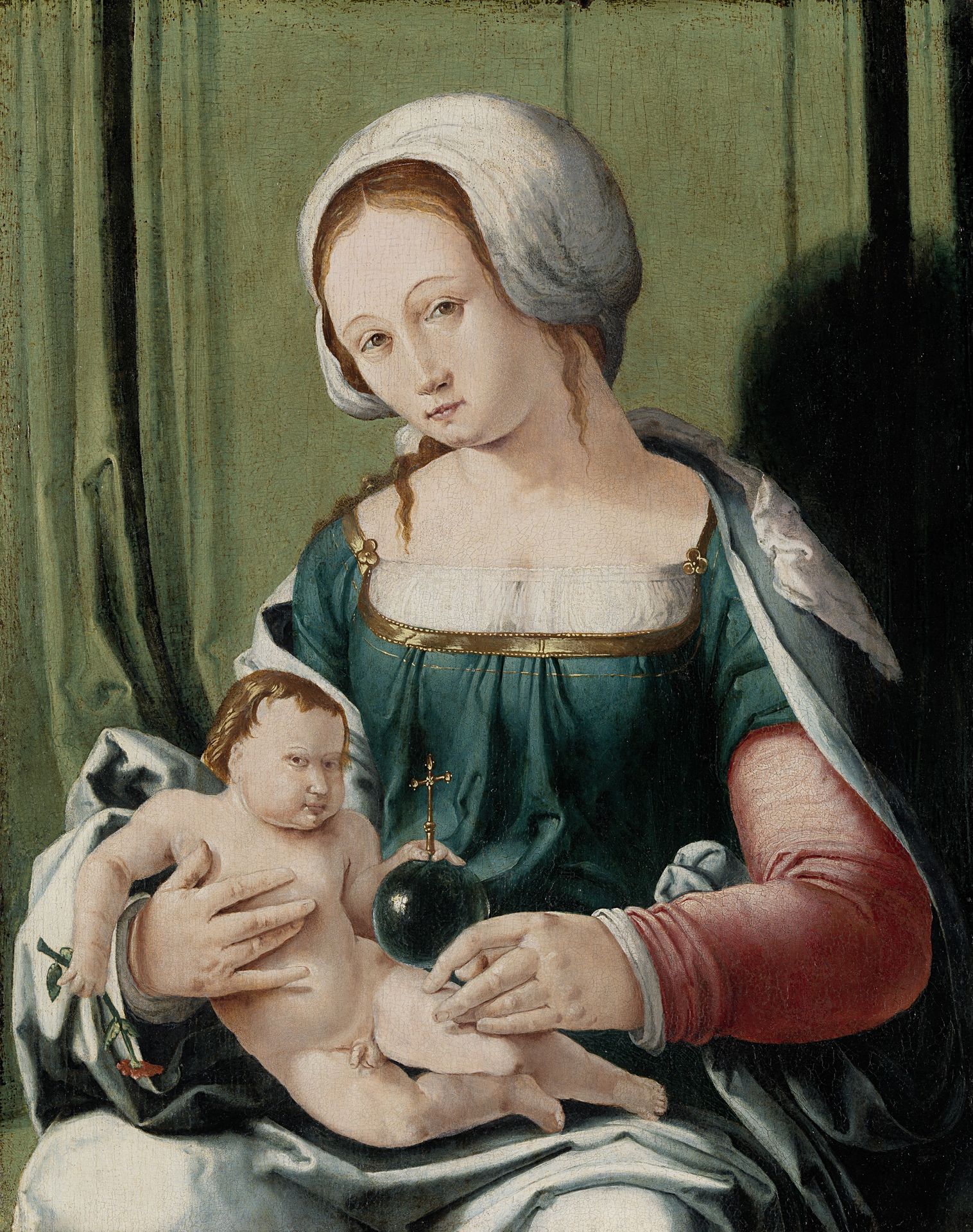 Virgin and Child by Lucas van Leyden