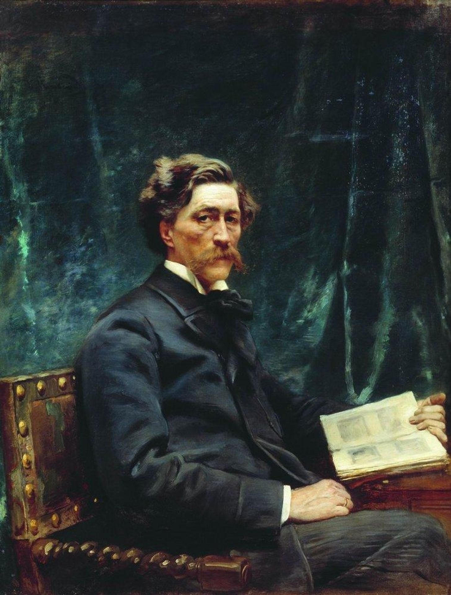 Portrait of S.Hudenkov by Konstantin Egorovich Makovsky