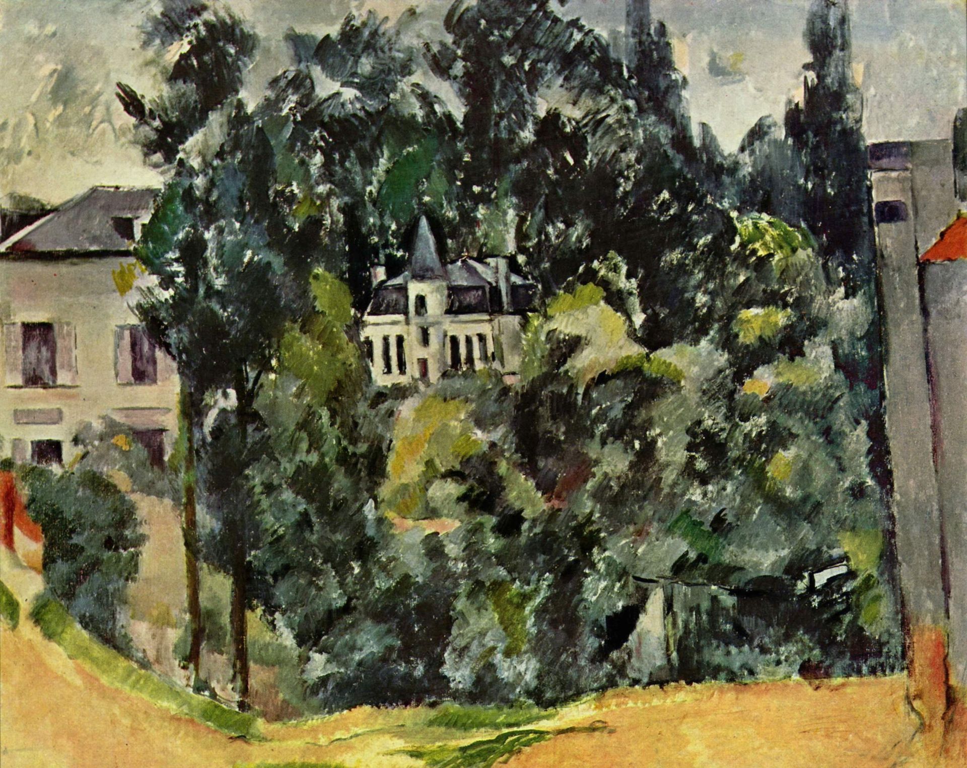 Castle of Marines by Paul Cézanne