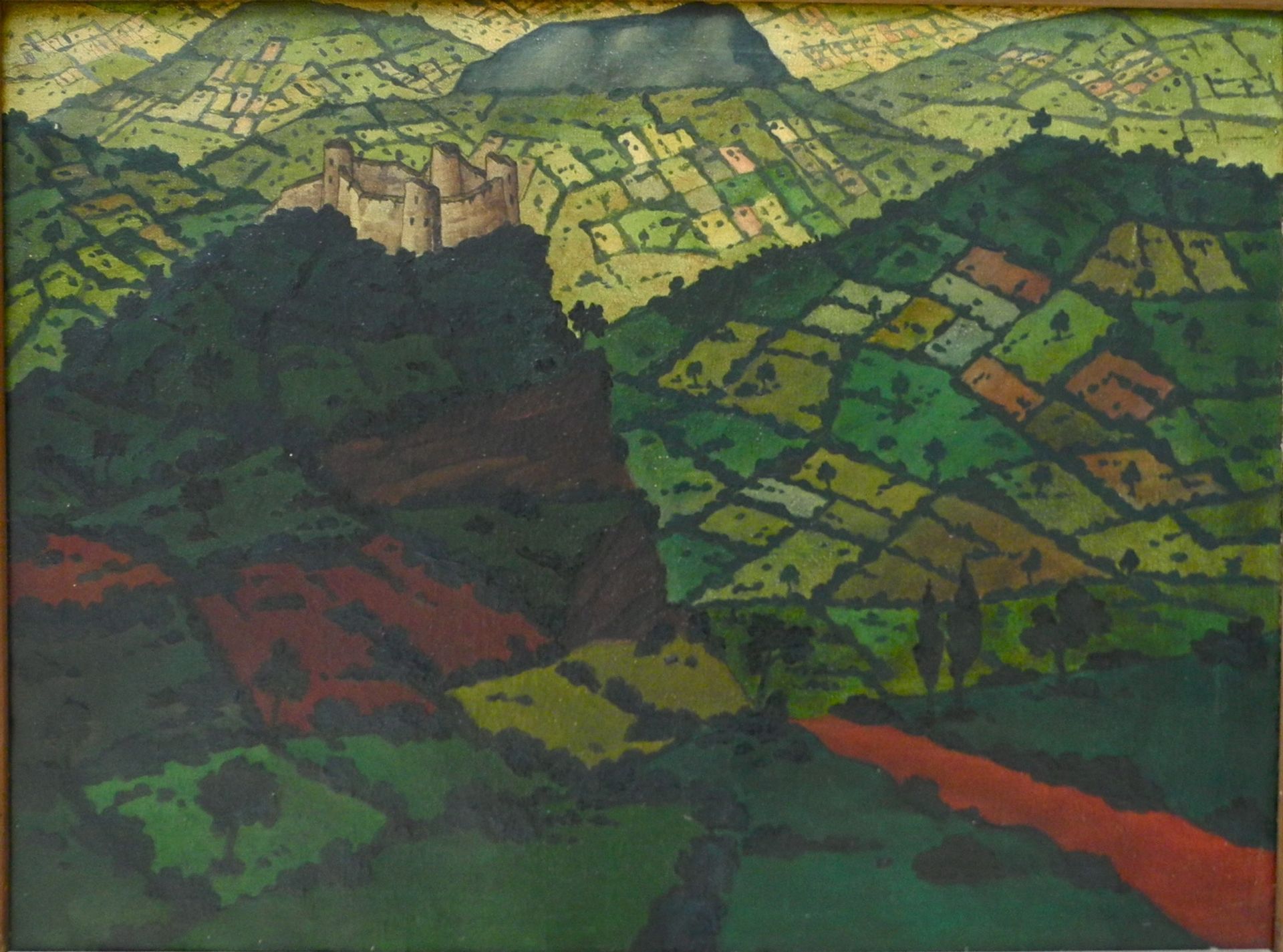 Imereti. Red road by David Kakabadzé