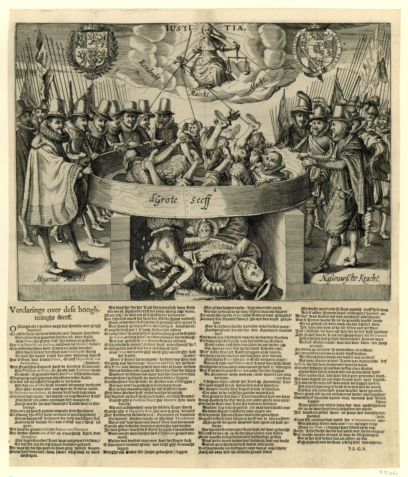 d'Grote Seeff, 1618 by Anonymous
