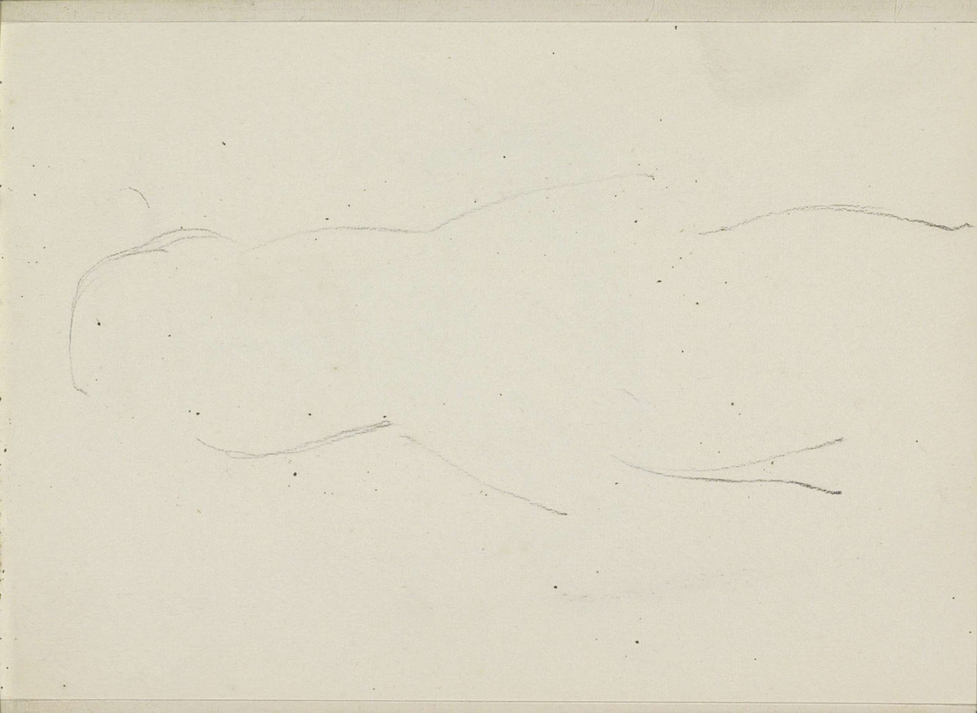 Figuurstudie by Bramine Hubrecht
