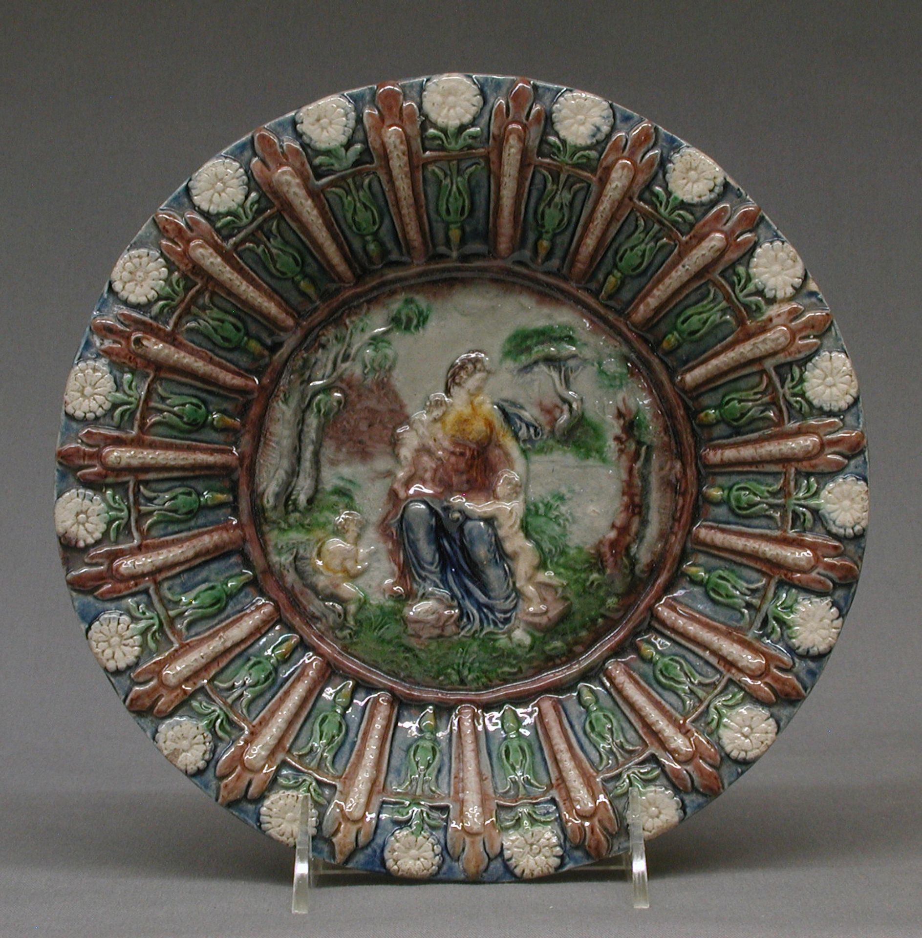 Dish by Bernard Palissy