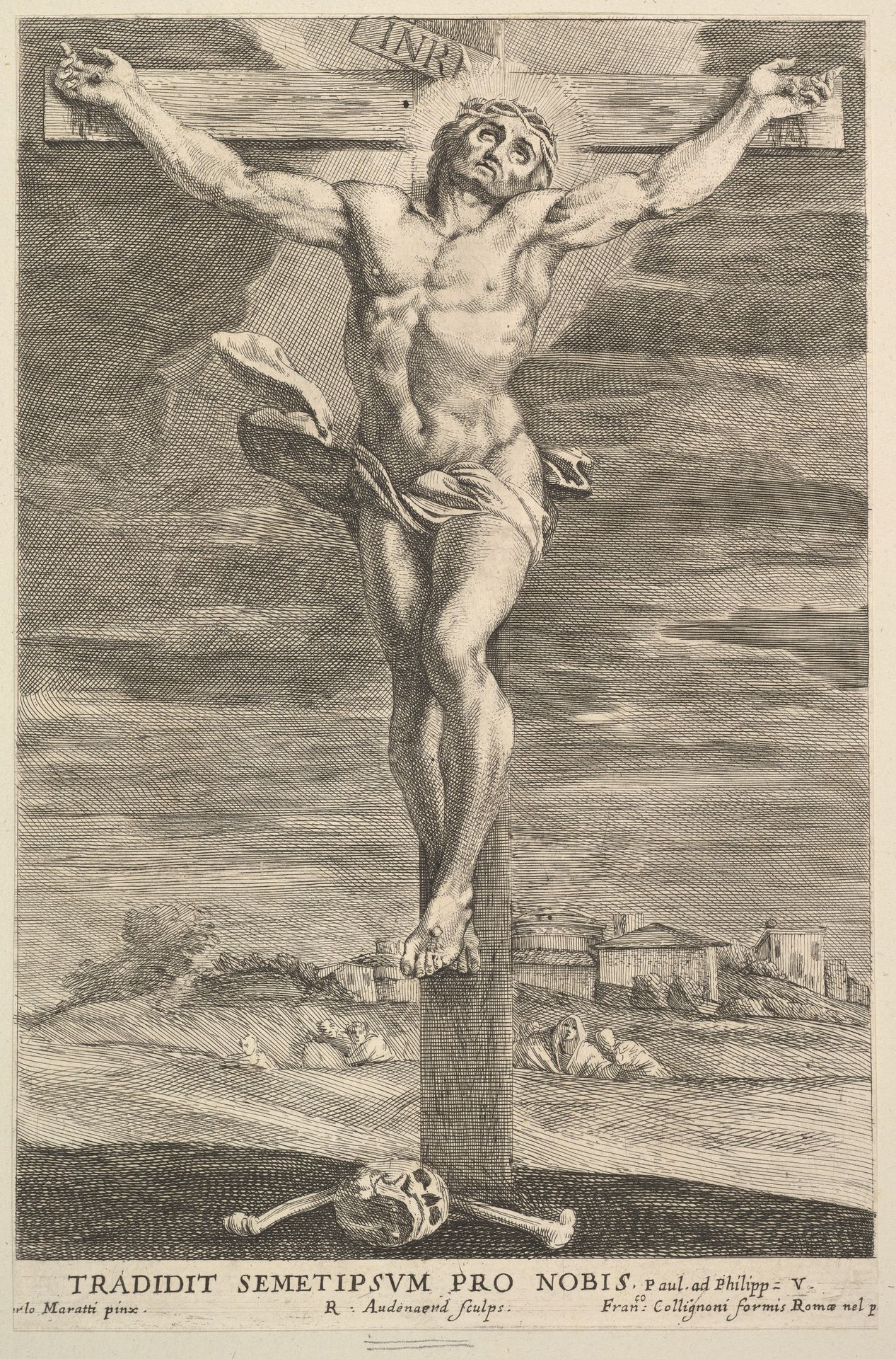Crucifixion by Robert van Audenaerde