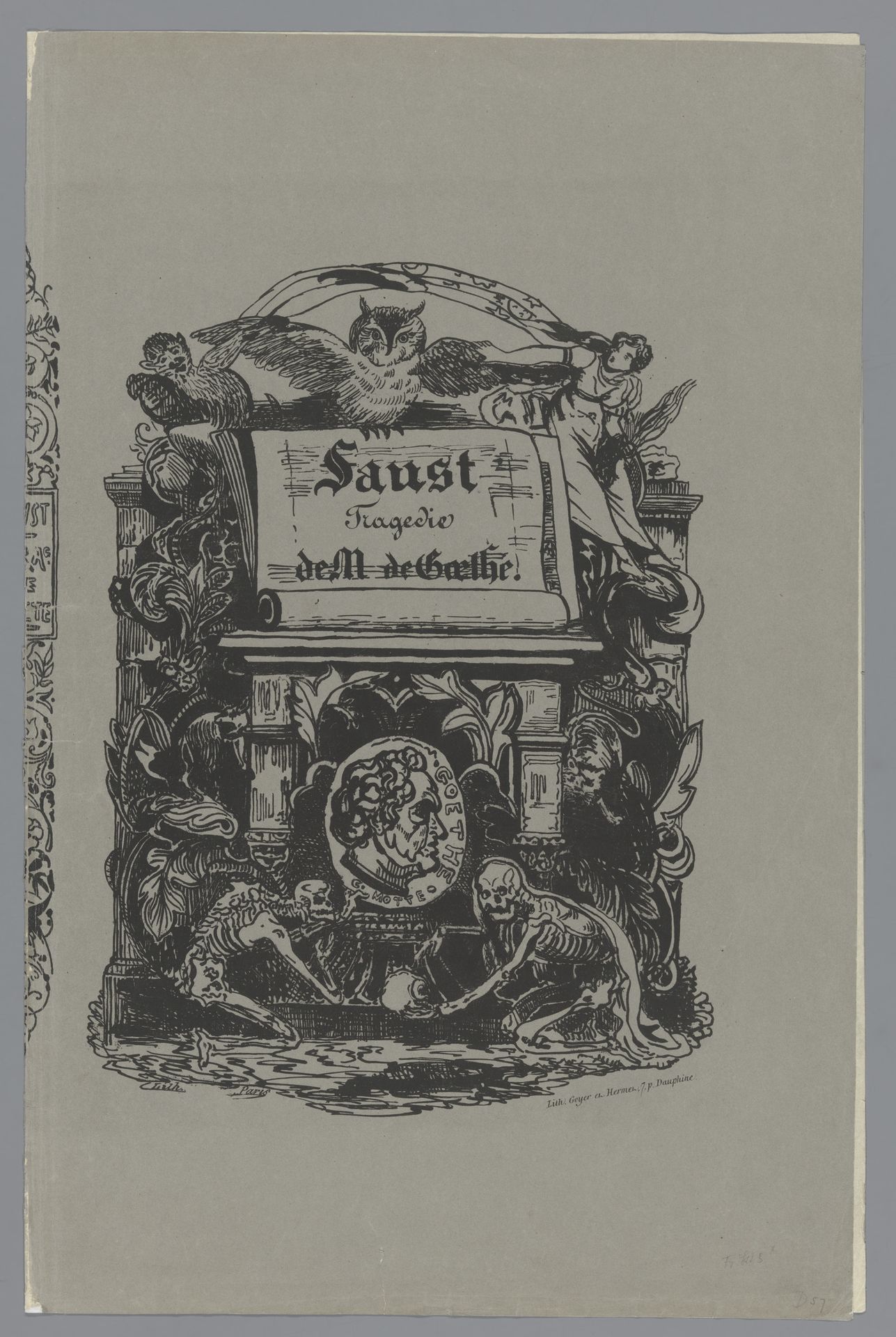 Omslag voor: Faust by Eugène Delacroix
