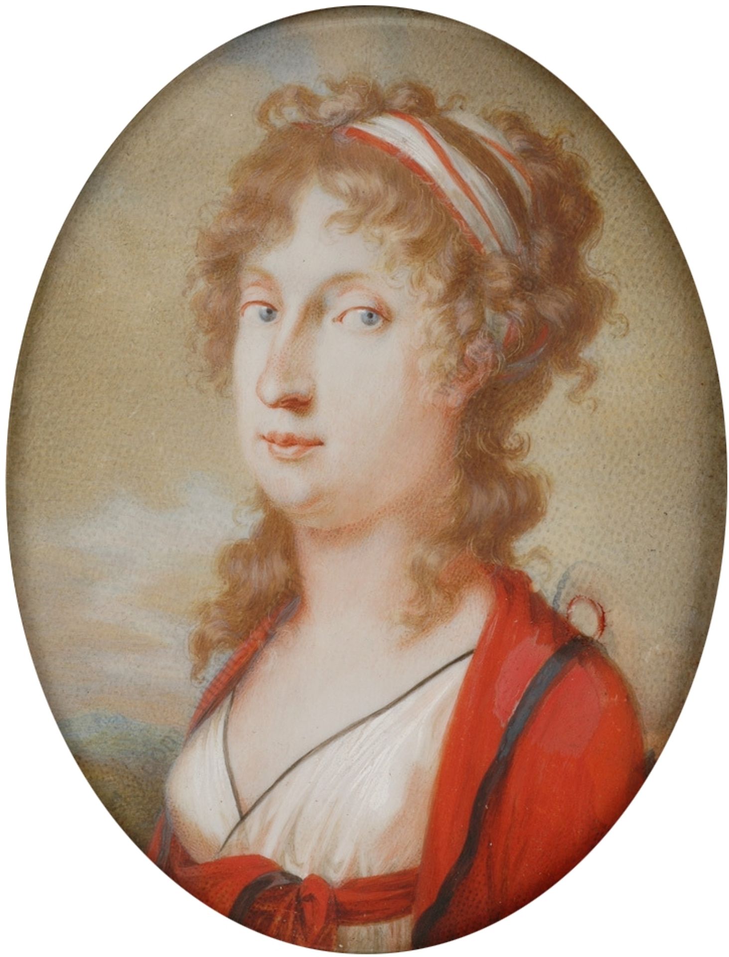 Maria Theresa of Naples and Sicily, 2nd Wife of Franz II by Joseph Kreutzinger