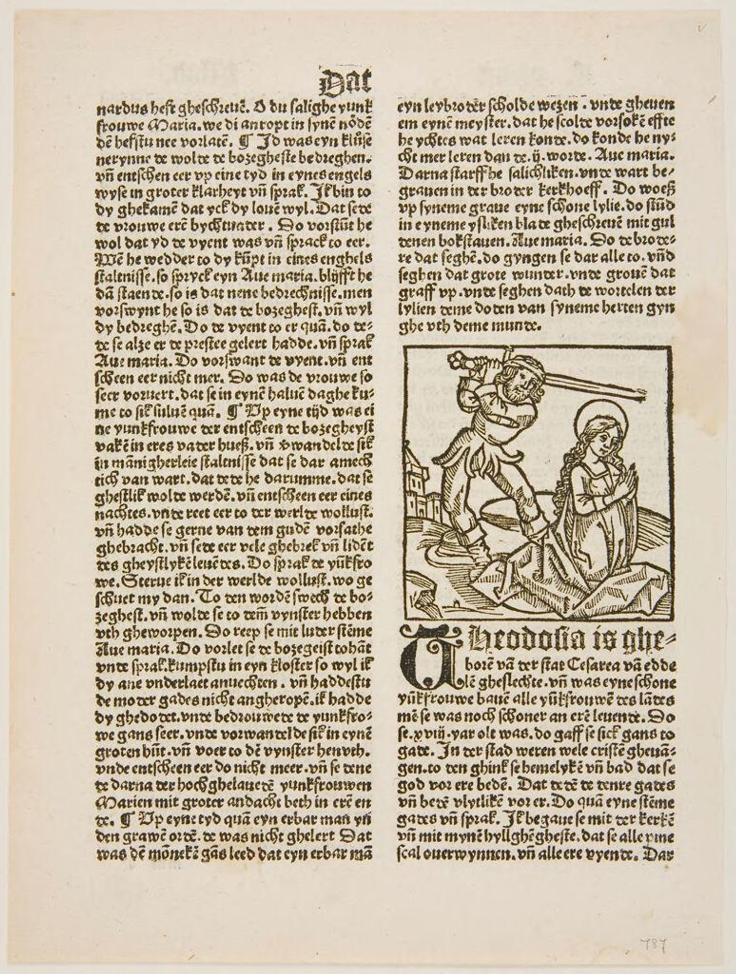 Saint Theodosia by Anonymous
