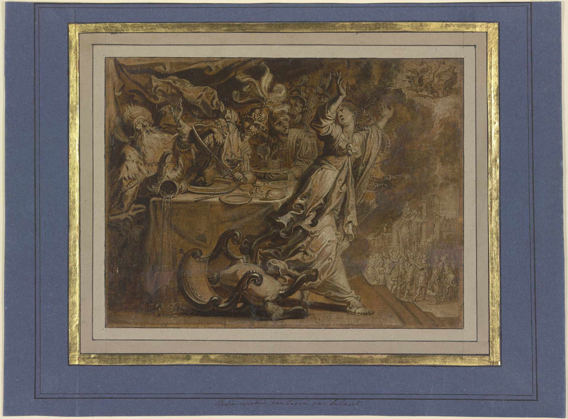 Jason outcasts Medea by Anthonis Sallaert