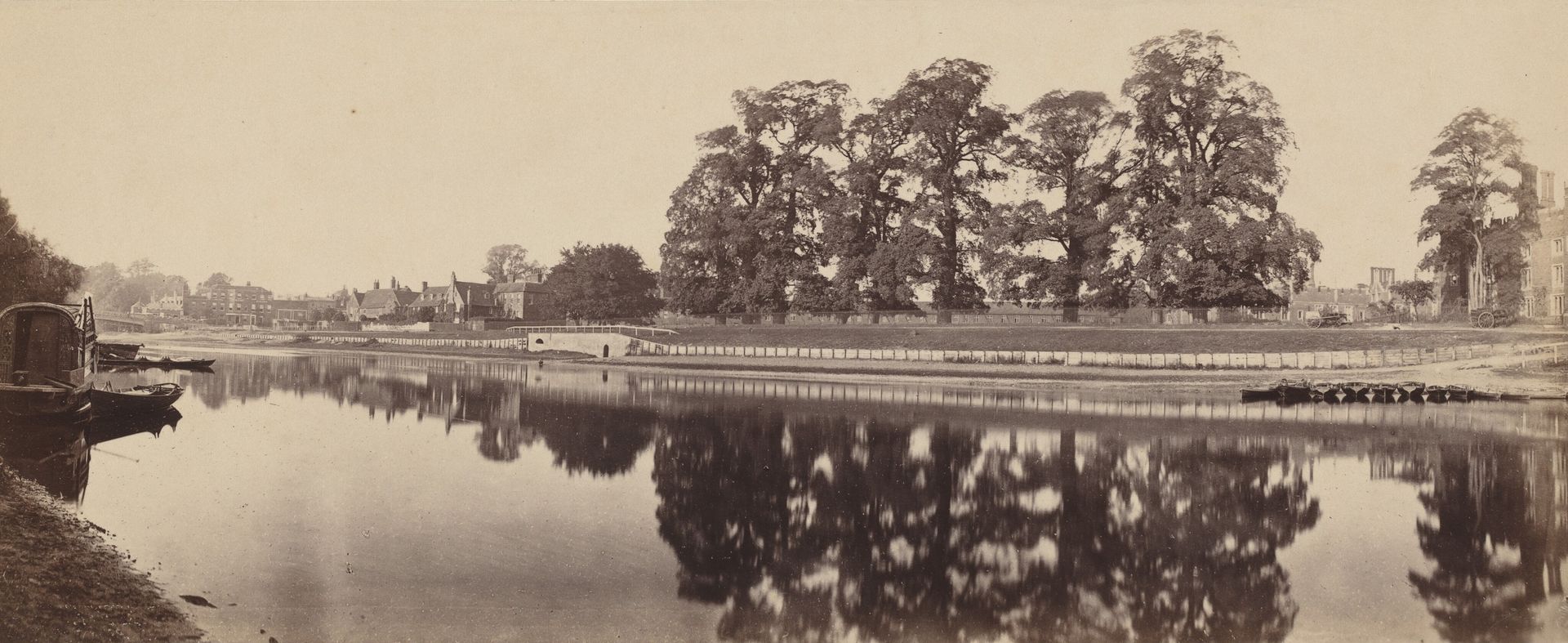 Hampton Court (Second View) by Victor Albert Prout