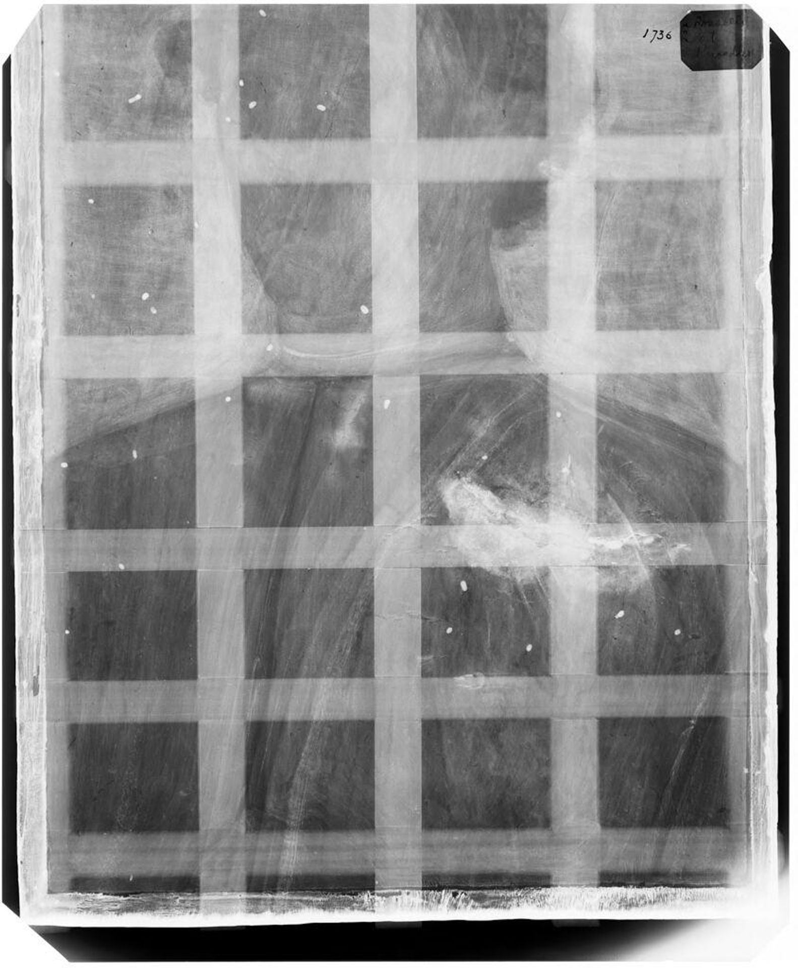 X-radiograph(s) of "Portrait of a Man" by Artist of original: Cosimo Rosselli