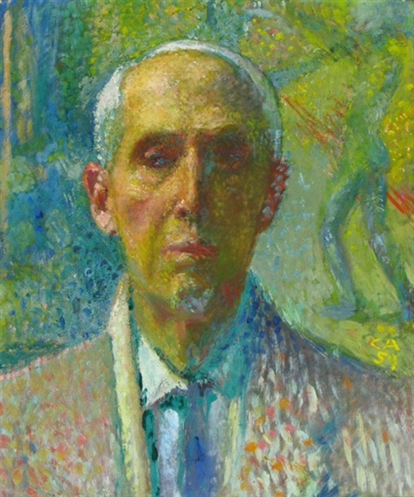 Selbstportrait by Cuno Amiet