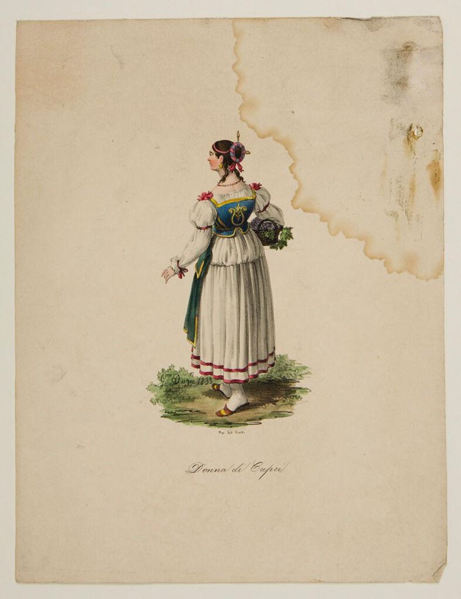 Donna di Capri by G. Dura