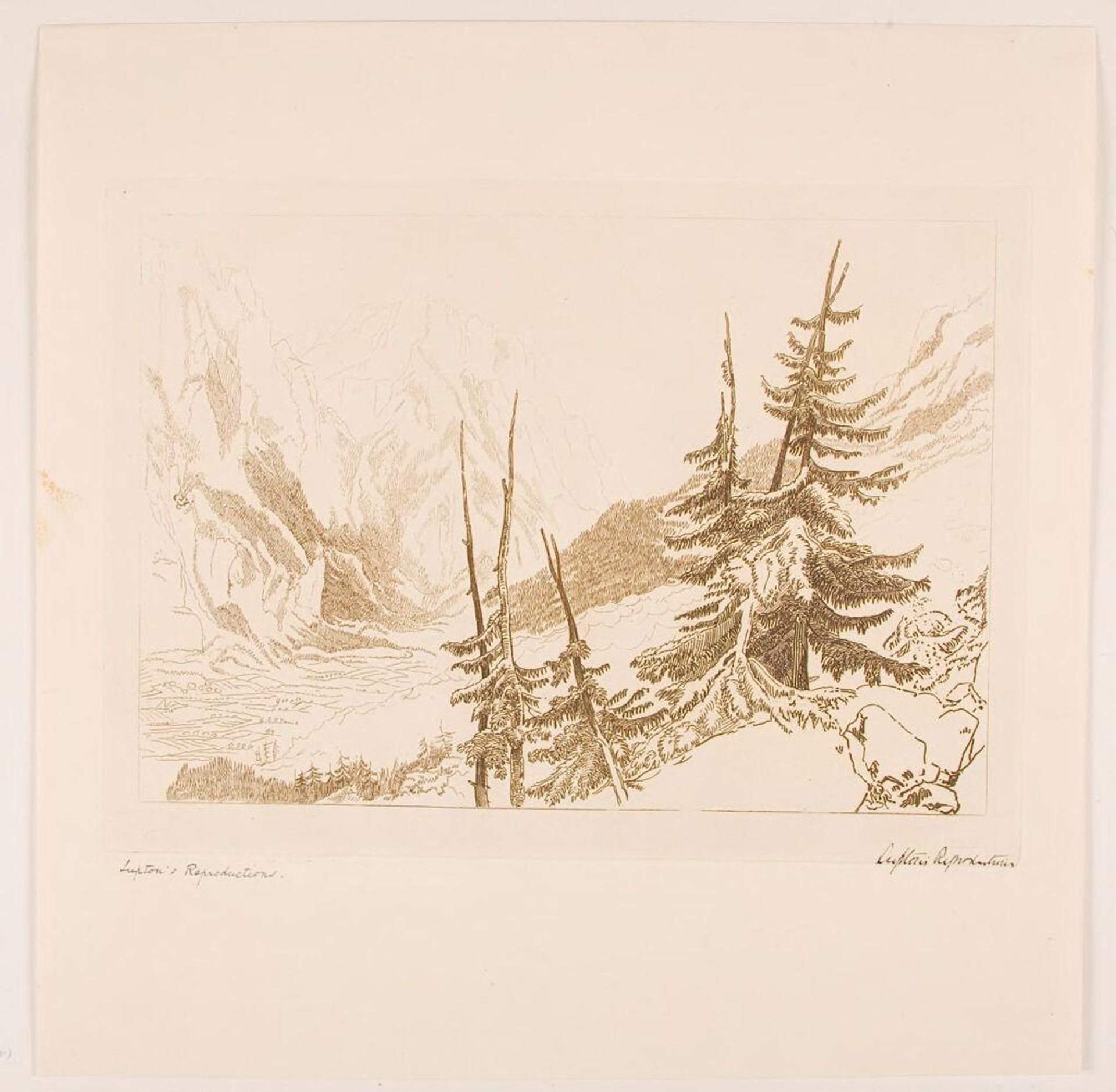 The Source of the Arveron by Thomas Goff Lupton