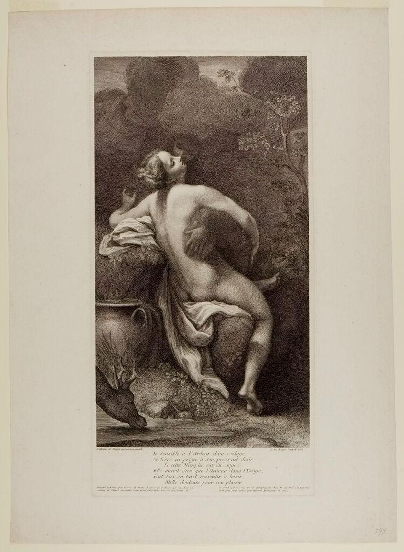 Jupiter and Io by Gaspard Duchange