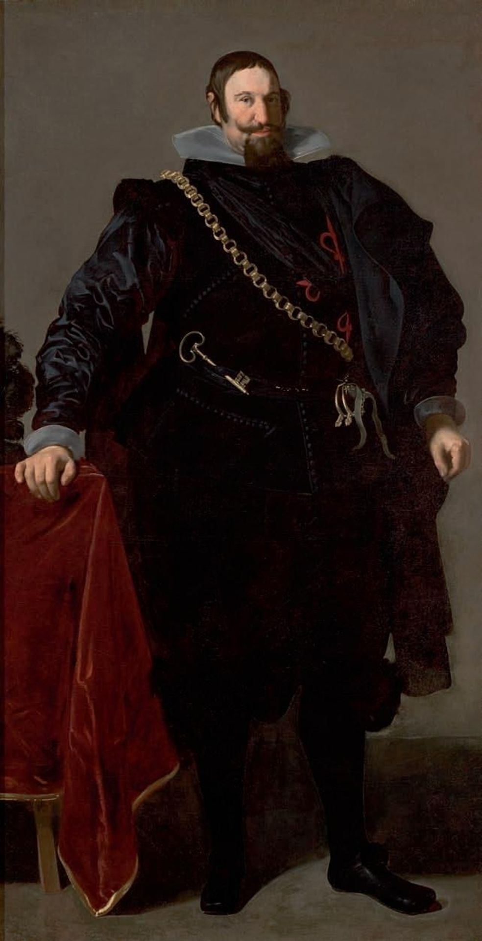 Portrait of the Count Duke of Olivares by Diego Velázquez