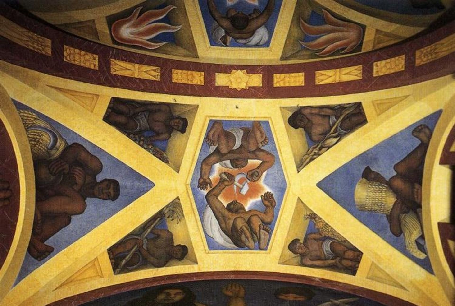 The Land's Bounty Rightfully Possessed by Diego Rivera