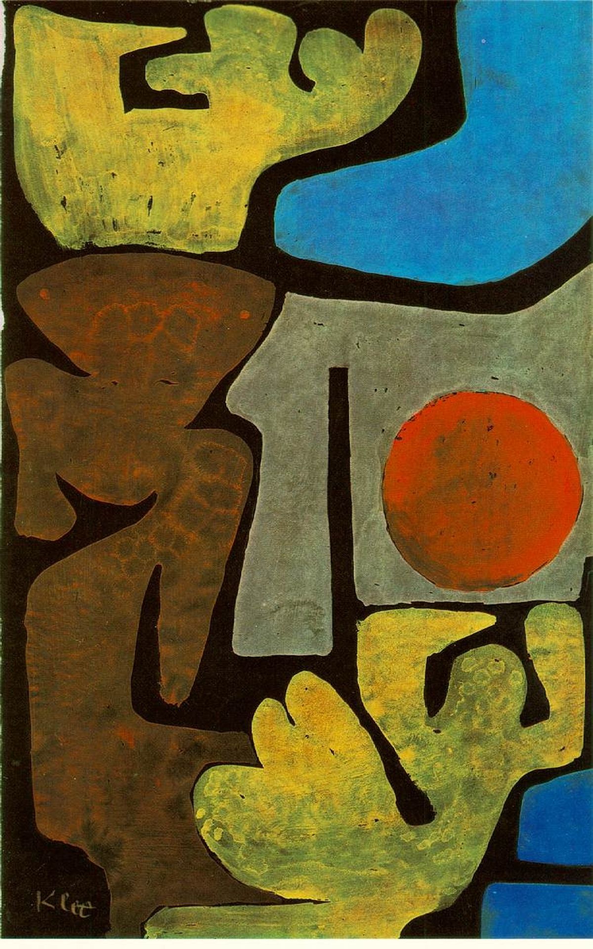 Park of idols by Paul Klee