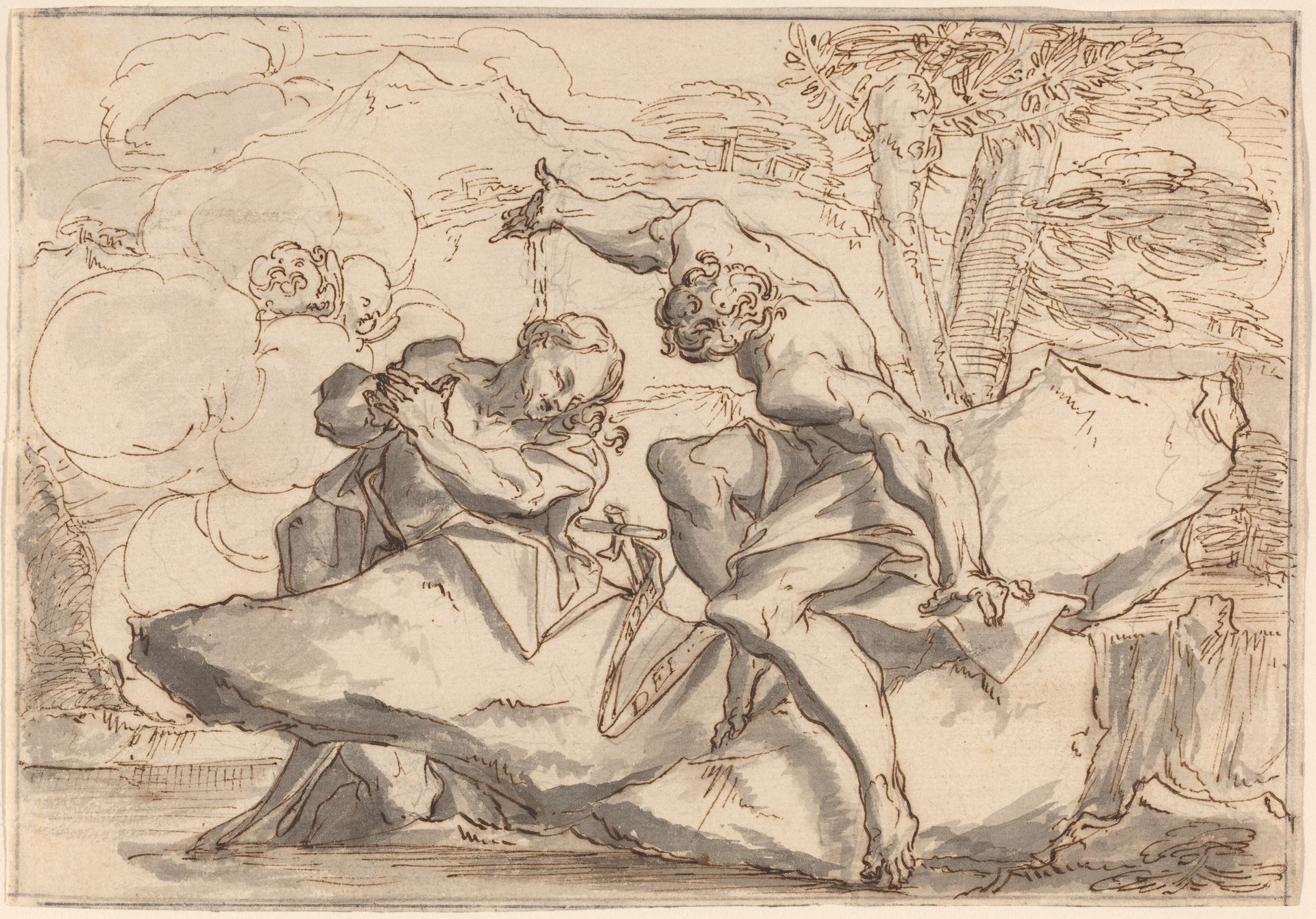 The Baptism of Christ by Paul Troger