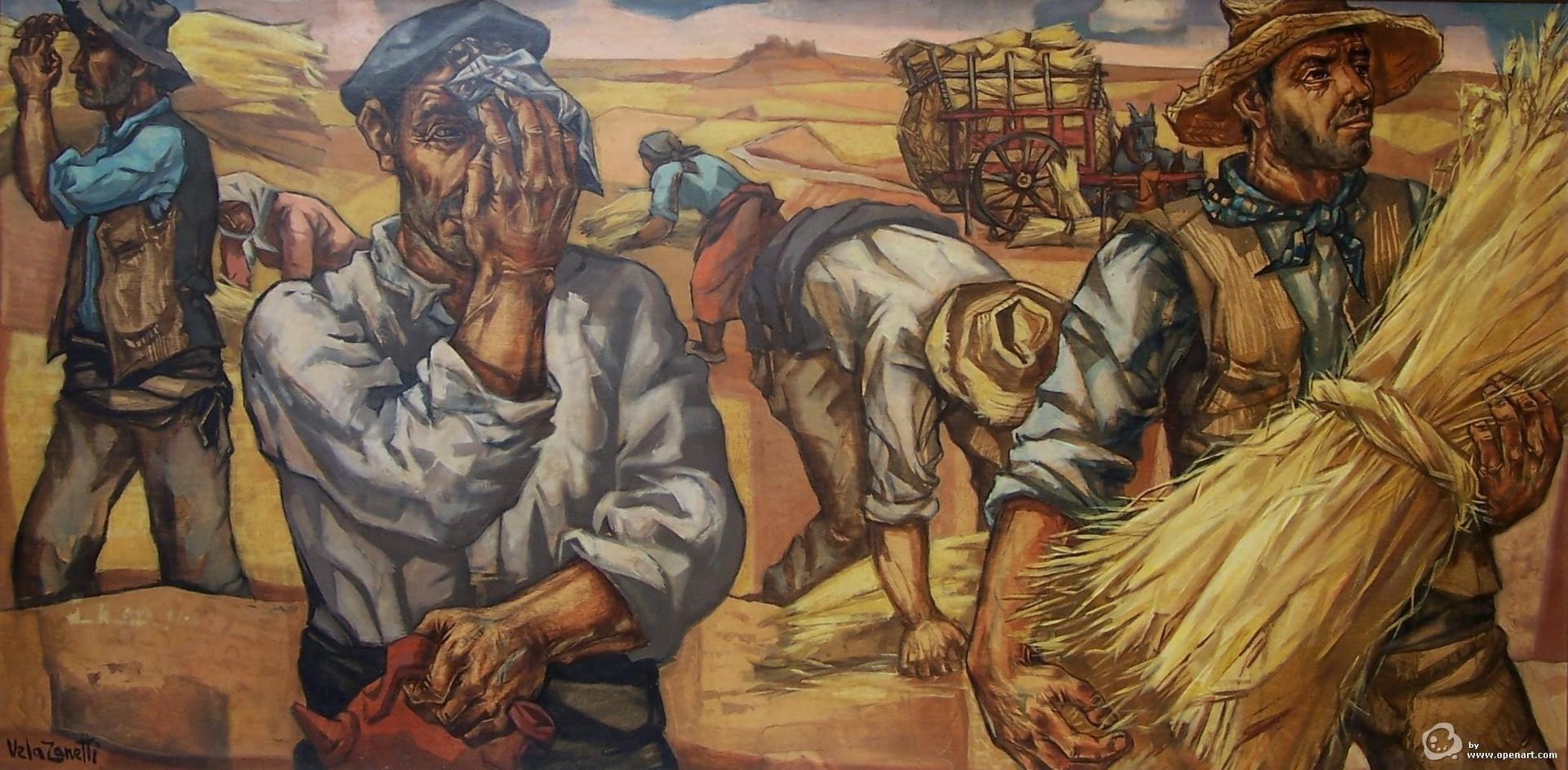 The Harvest by Vela Zanetti