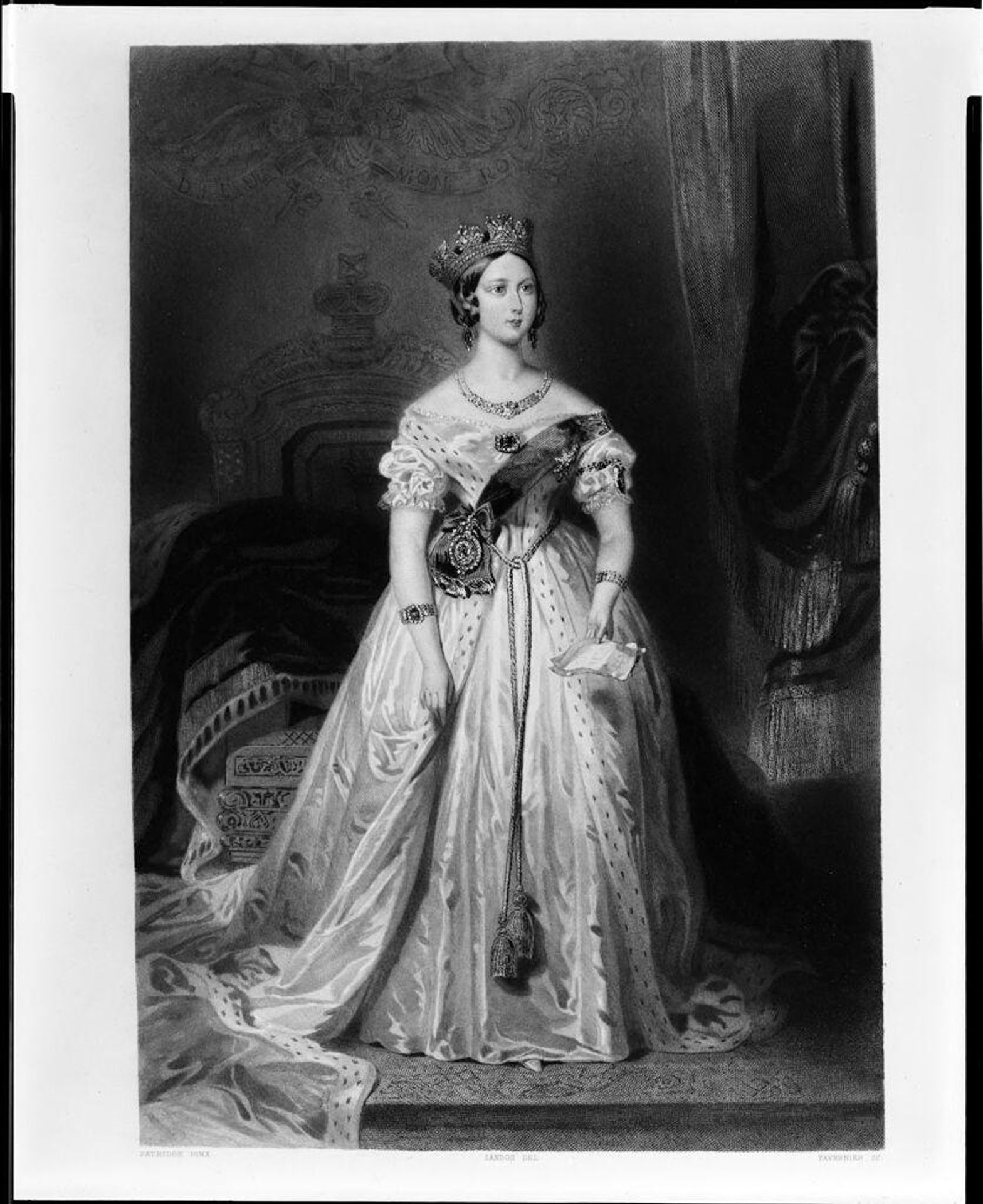 Queen Victoria by Pierre Joseph Tavernier