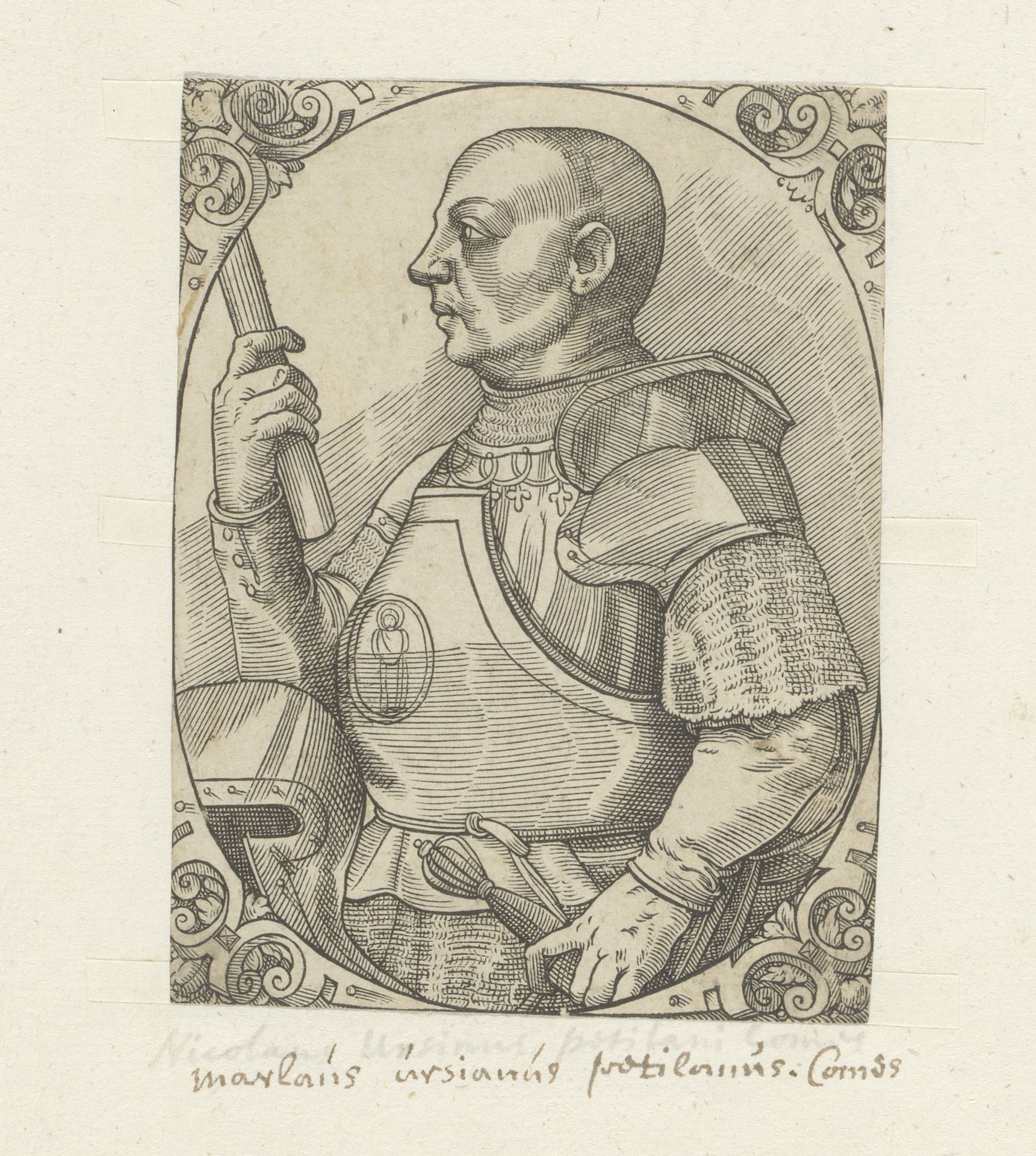 Portret van Niccolò di Pitigliano by Anonymous