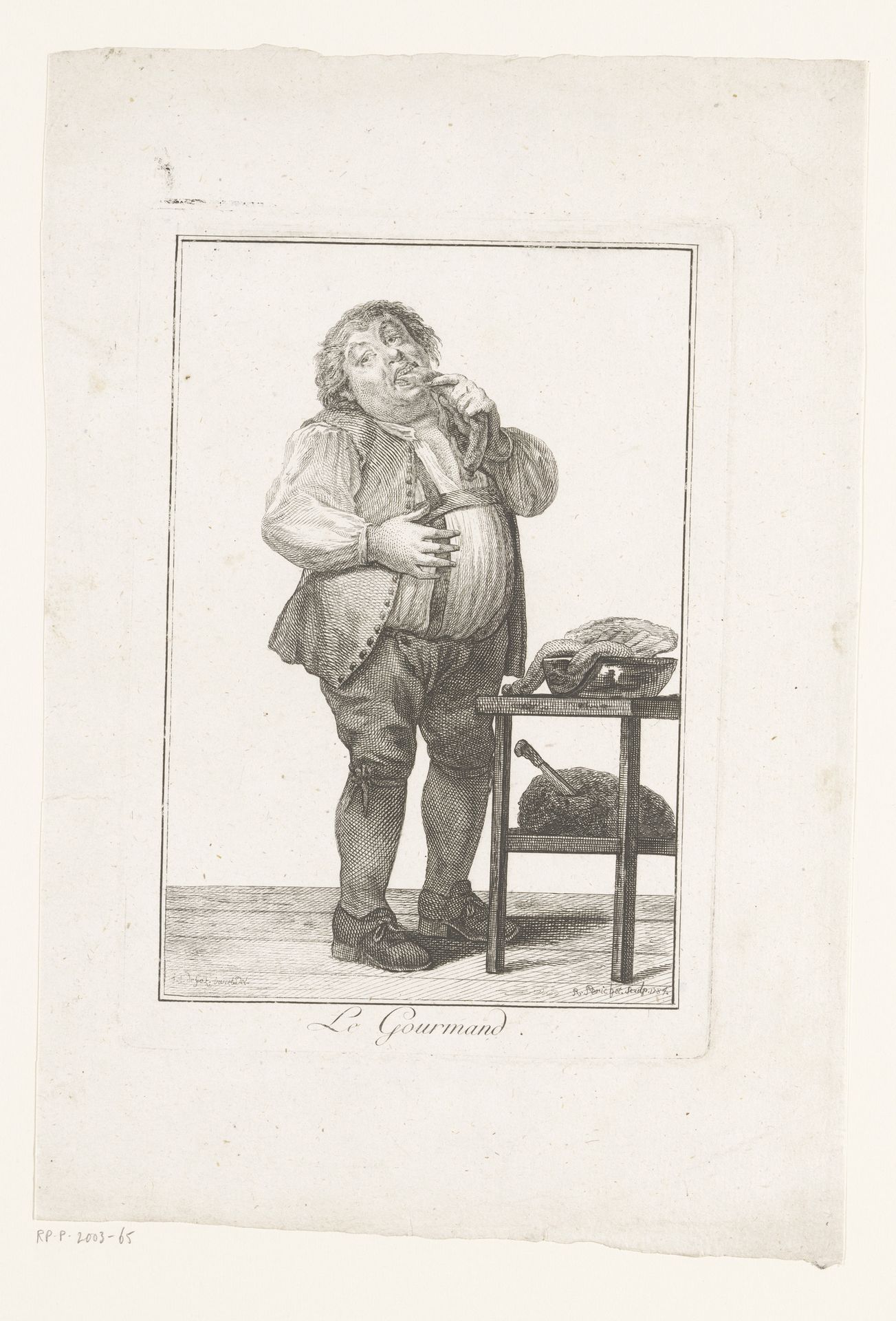 Worst etende man by Robert Brichet