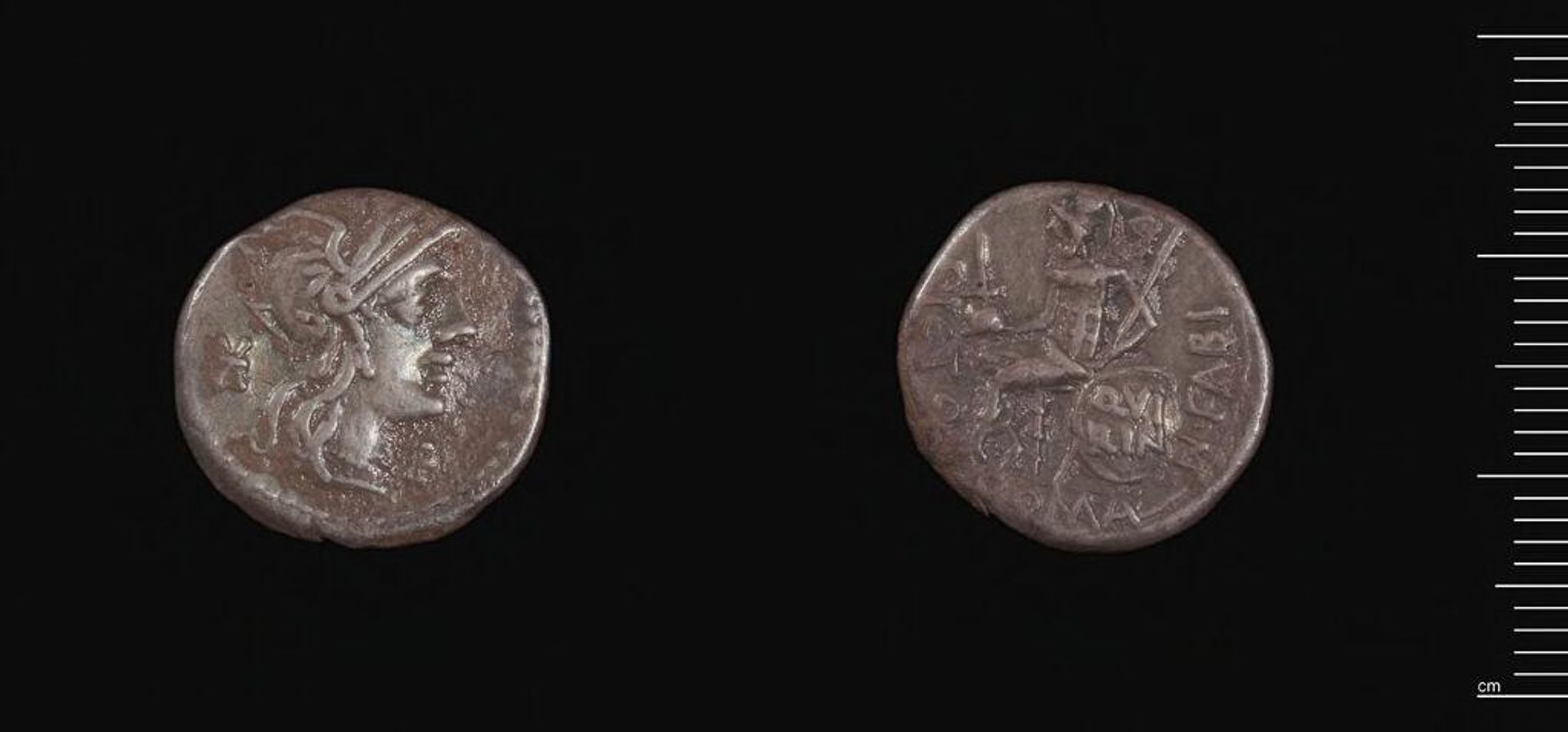 Denarius of N. Fabius N.f. Q.n. Pictor, Rome by Moneyer: N. Fabius N.f. Q.n. Pictor