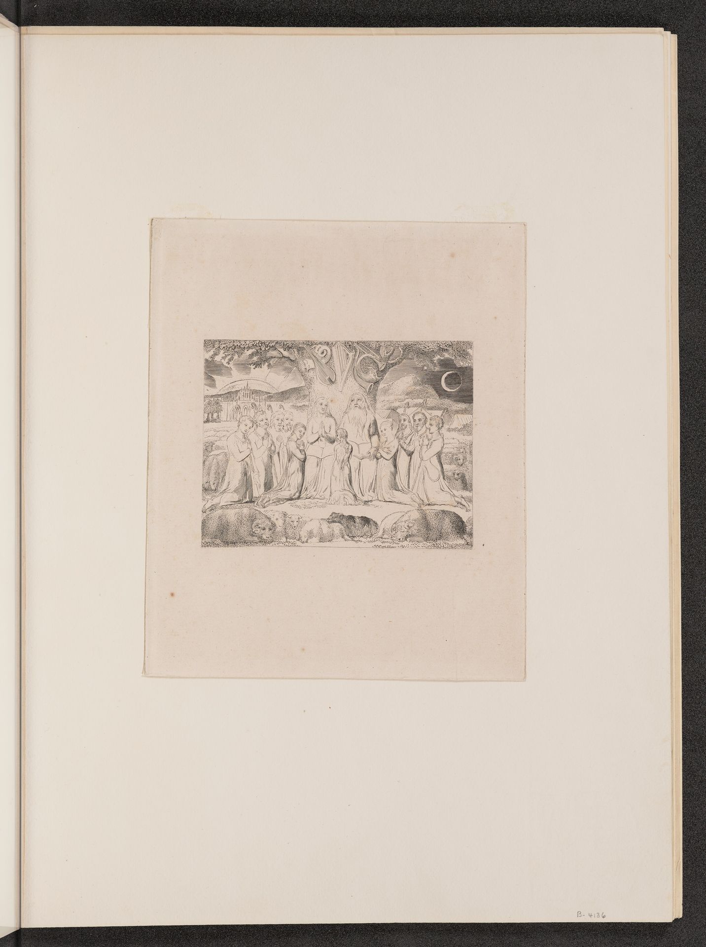 Job and His Family by William Blake
