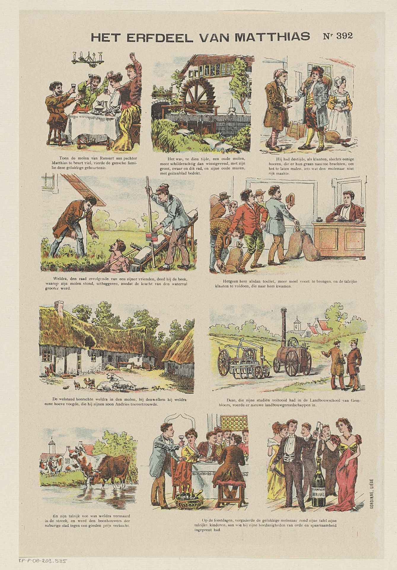 Het erfdeel van Matthias by Gordinne
