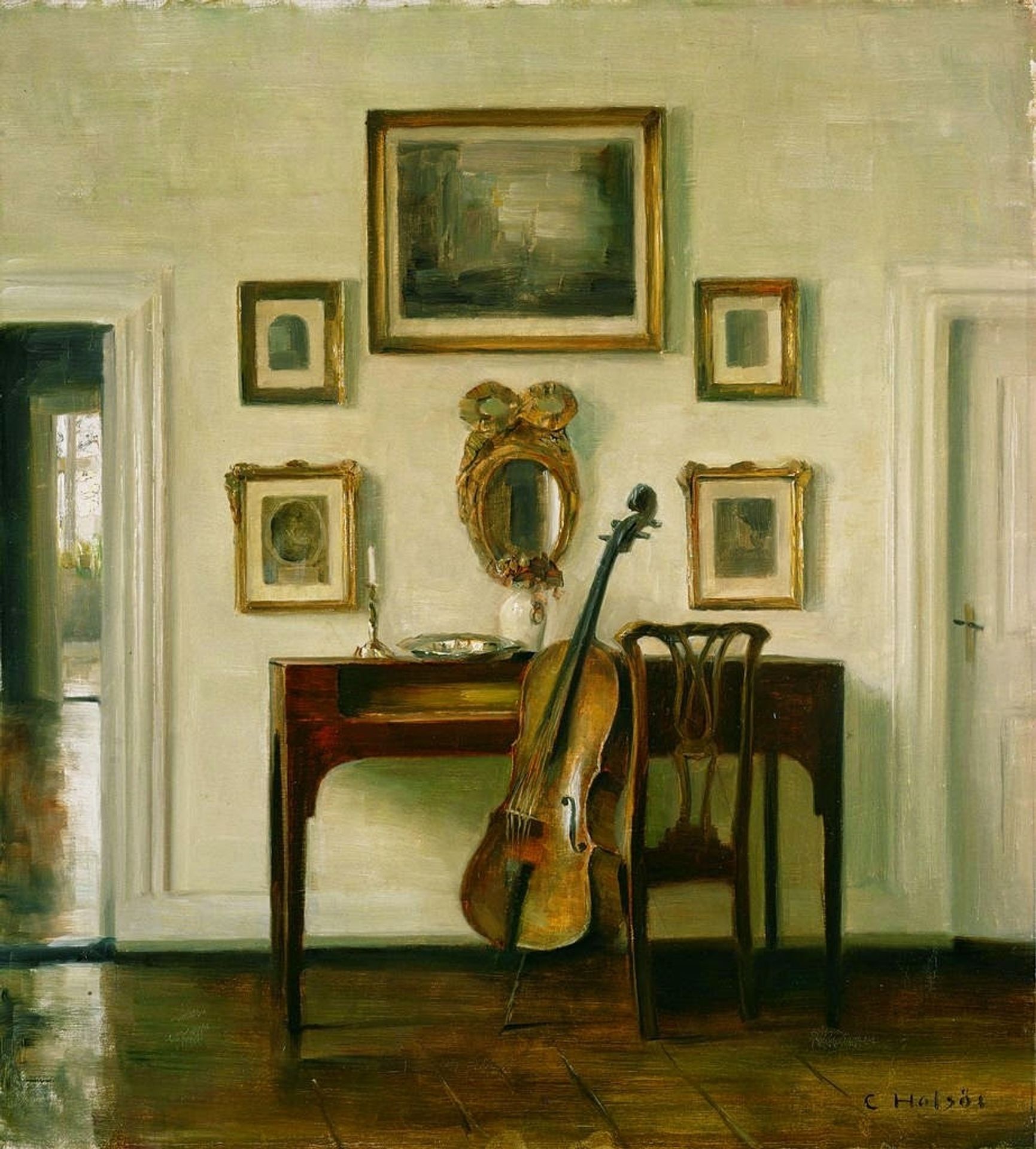 The Music Room by Carl Holsøe